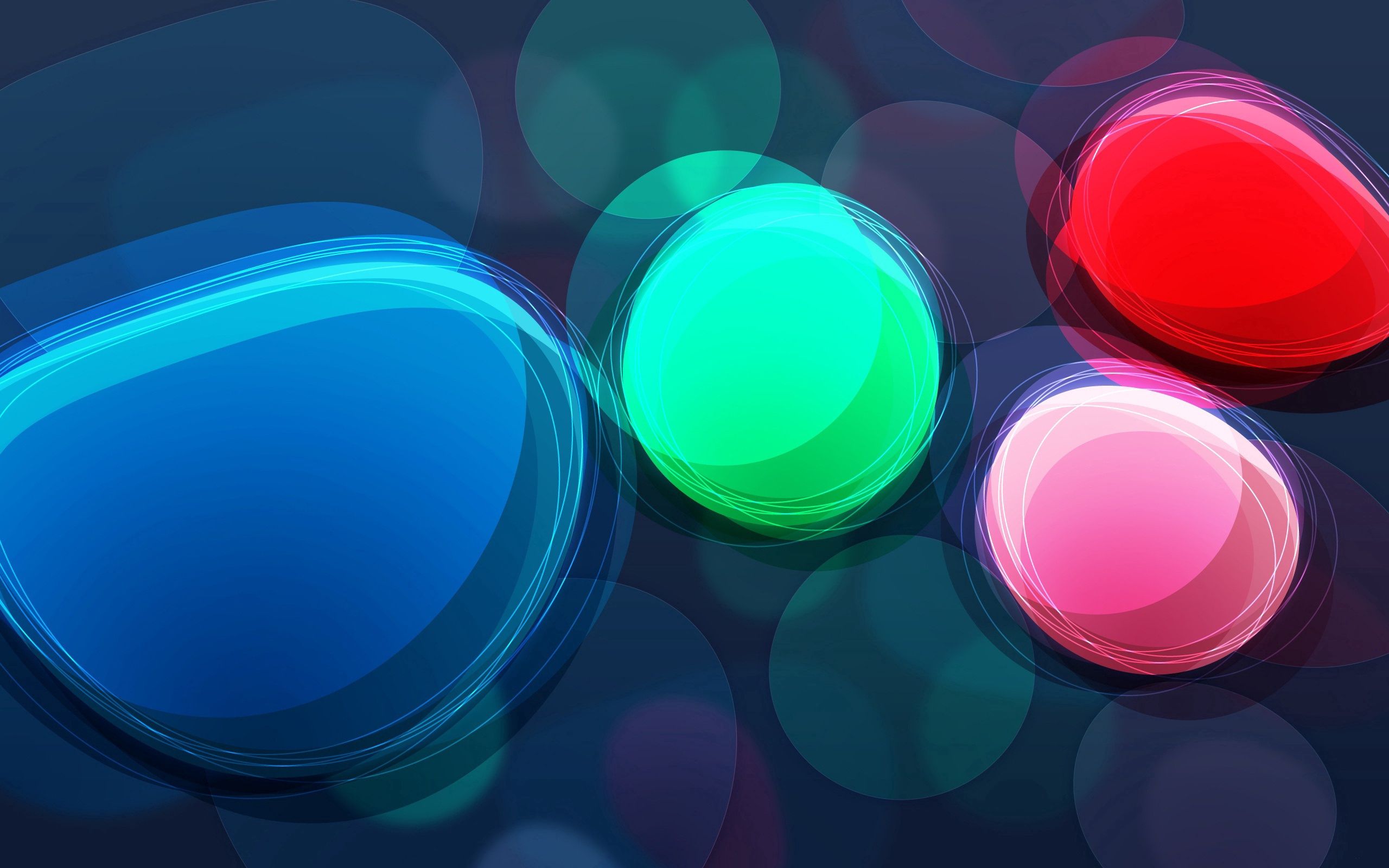 multicolored, colorful, colourful, abstract, circles, motley 4K, Ultra HD