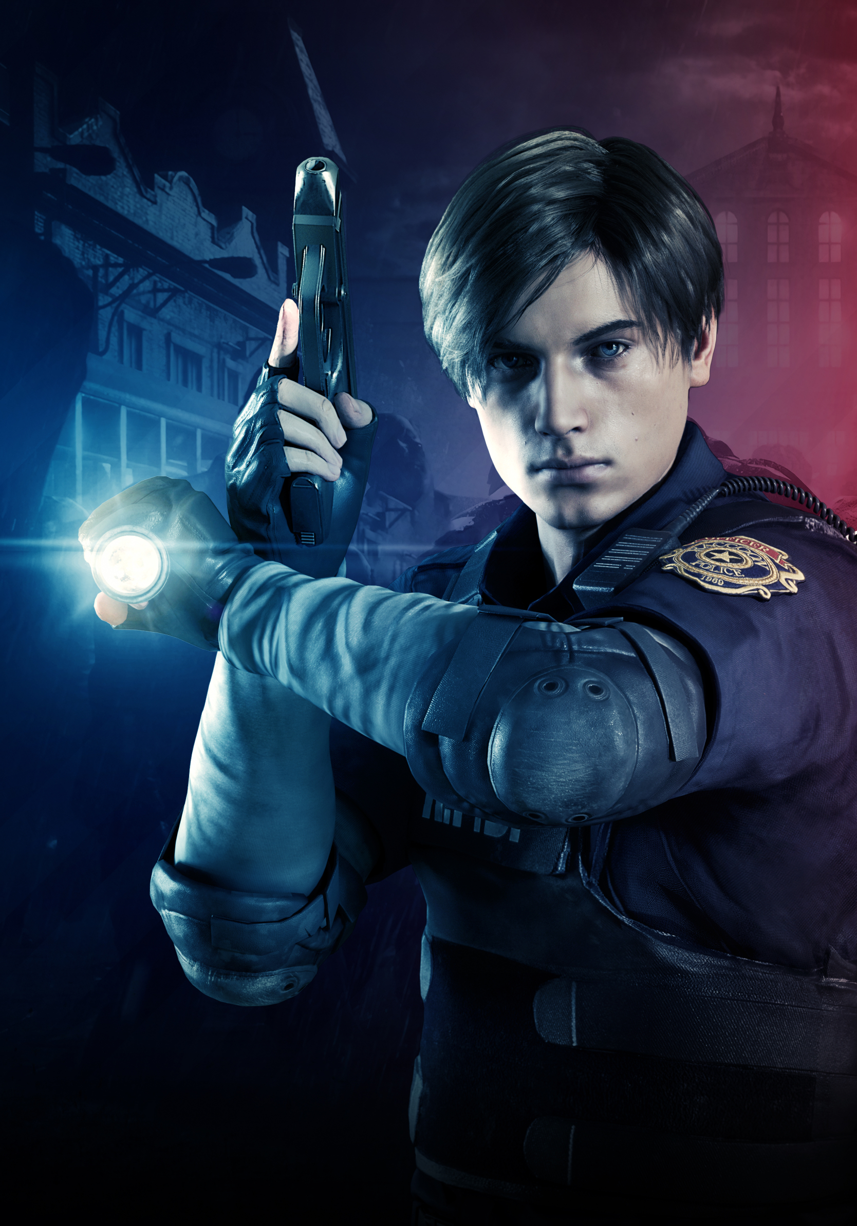 Laden Sie das Resident Evil, Computerspiele, Leon S Kennedy, Resident Evil 2 (2019)-Bild kostenlos auf Ihren PC-Desktop herunter