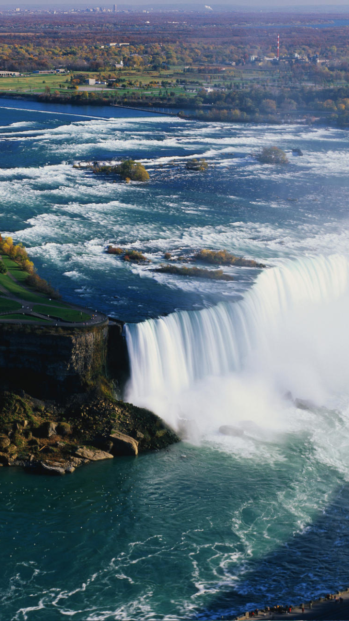 Handy-Wallpaper Wasserfälle, Erde, Niagarafälle, Erde/natur kostenlos herunterladen.