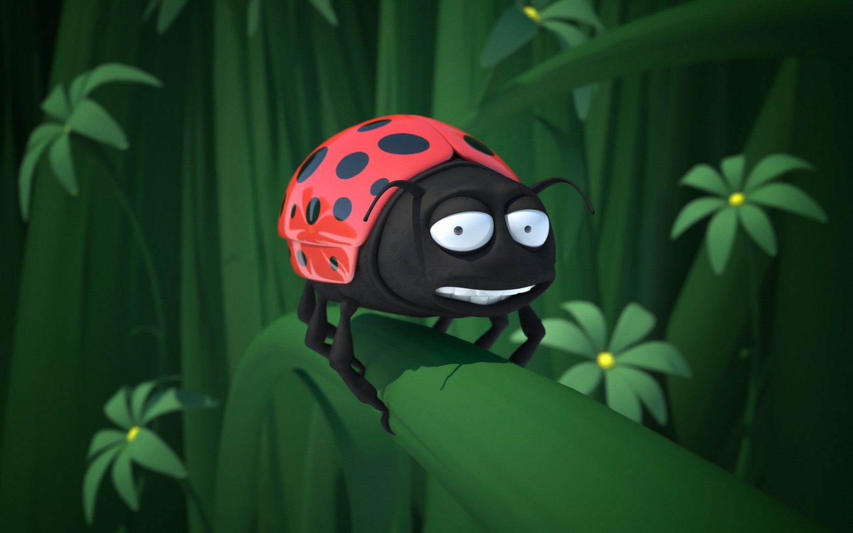 Download mobile wallpaper Animal, Ladybug for free.