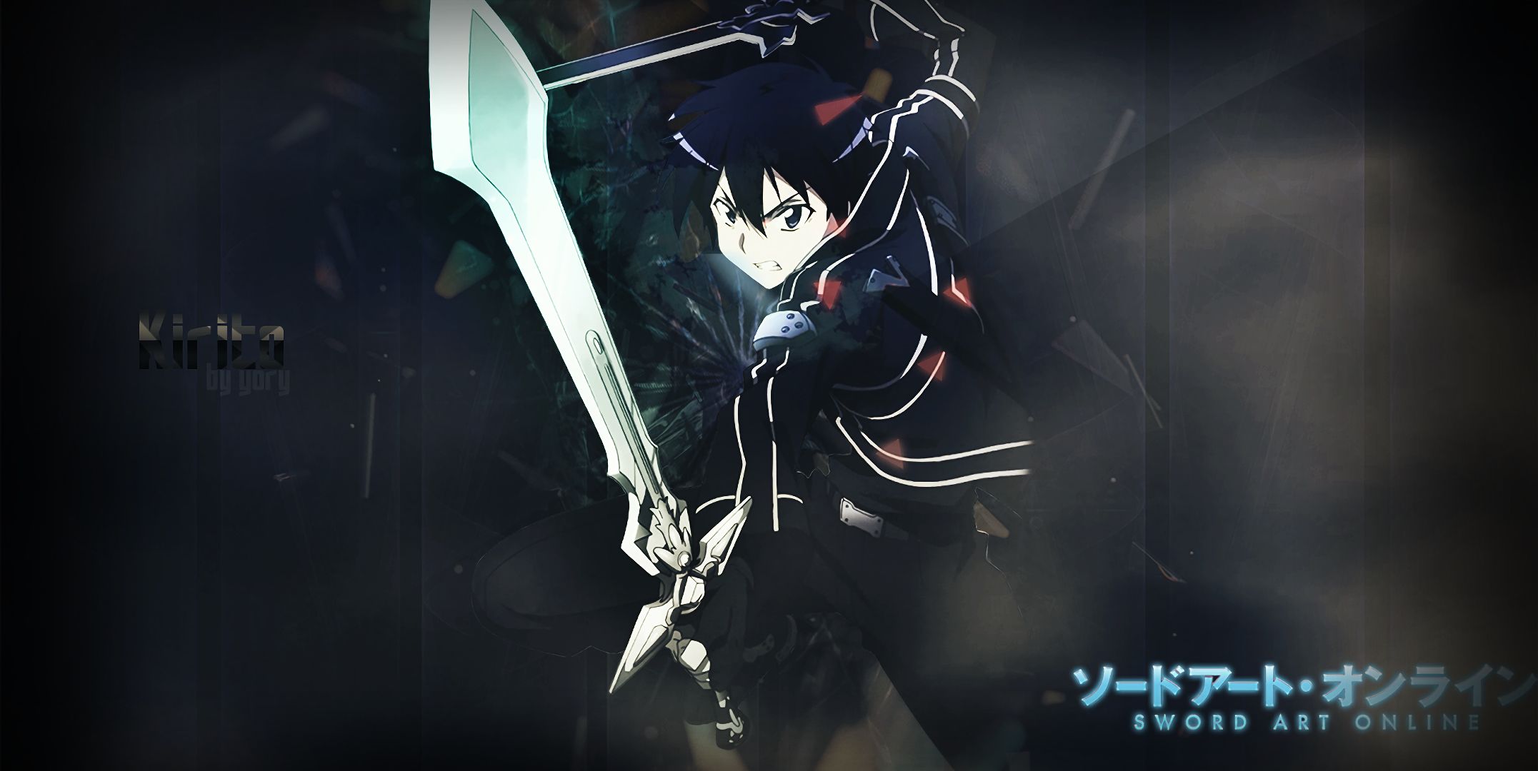 Download mobile wallpaper Anime, Sword Art Online, Kirito (Sword Art Online), Kazuto Kirigaya for free.