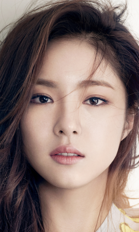 Download mobile wallpaper Face, Brunette, Women, Asian, Brown Eyes, Actress, Shin Se Kyung, South Korean for free.
