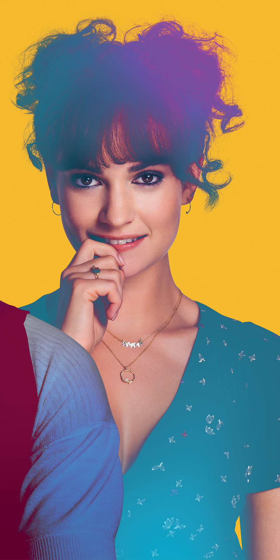 Download mobile wallpaper Movie, Yesterday, Lily James for free.