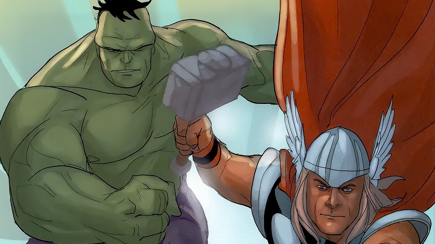 Free download wallpaper Hulk, Avengers, Comics, Thor, The Avengers on your PC desktop