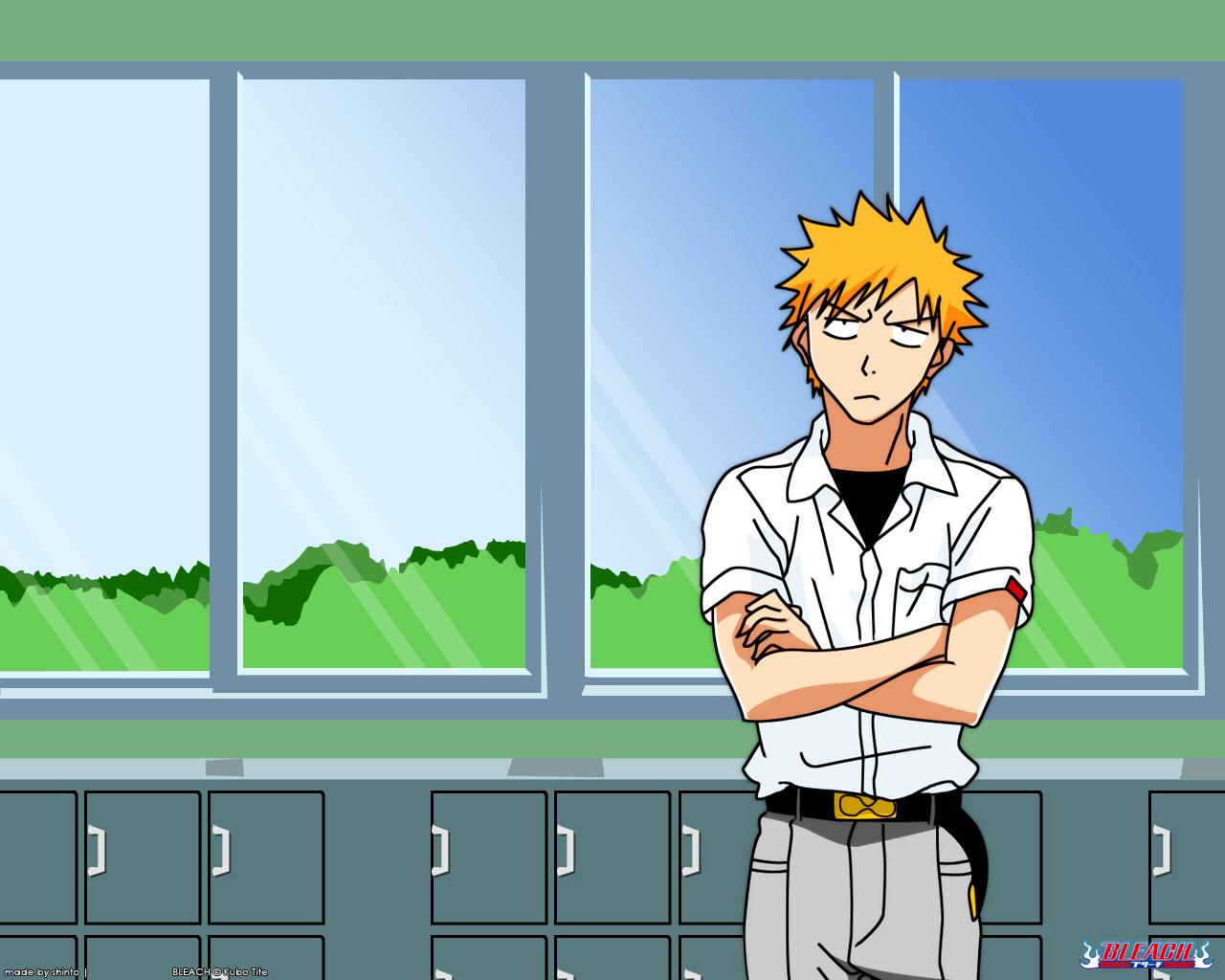 Handy-Wallpaper Bleach, Animes, Ichigo Kurosaki kostenlos herunterladen.