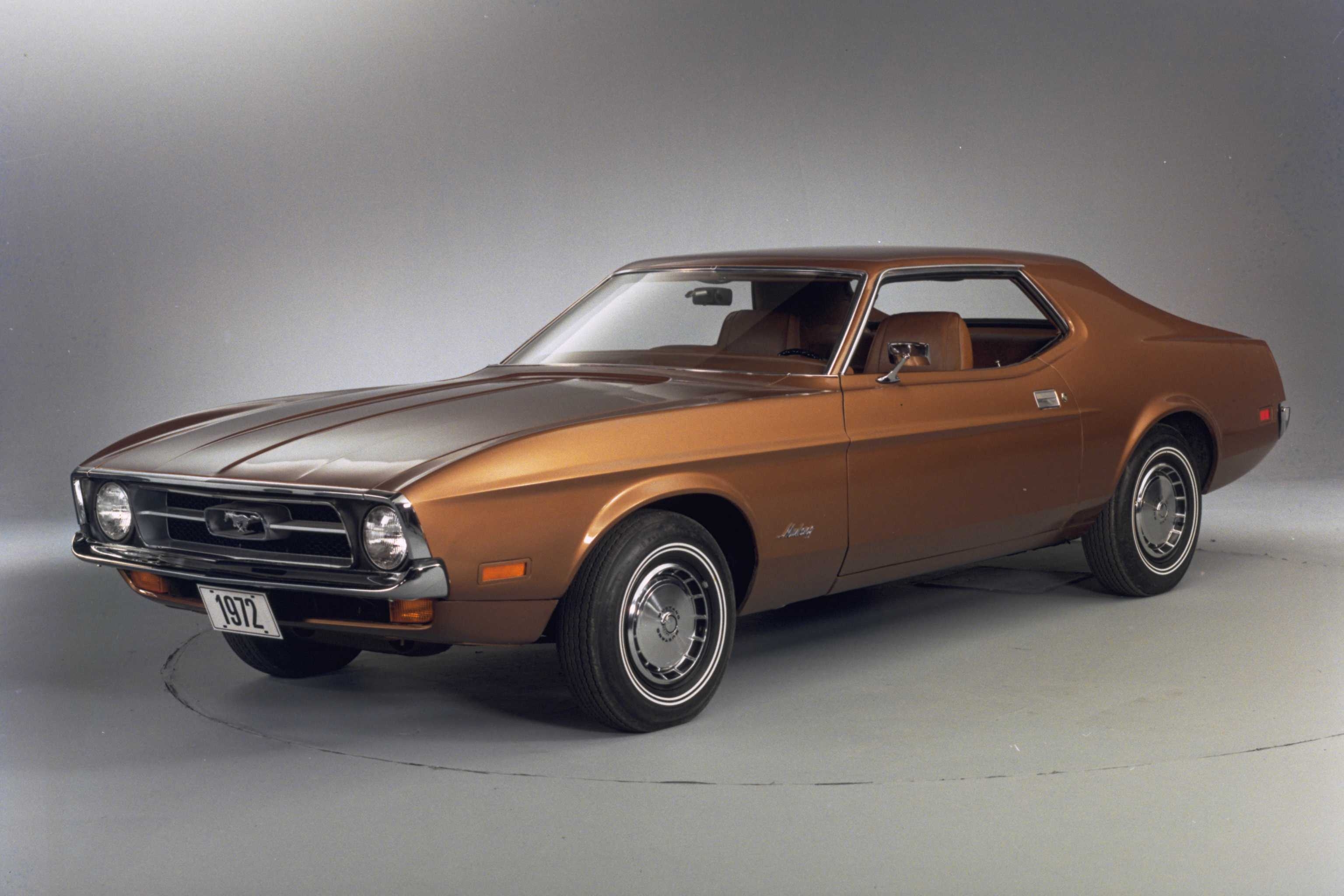121923 скачать обои форд (ford), стиль, мустанг (mustang), тачки (cars), 1972 - заставки и картинки бесплатно