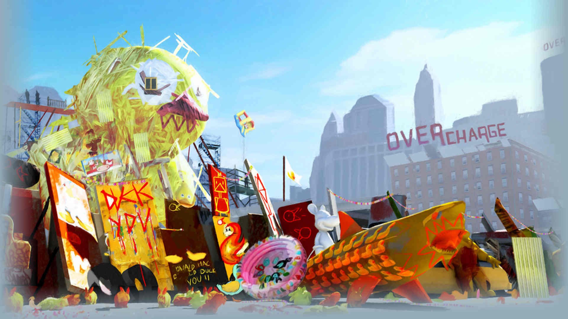 video game, sunset overdrive