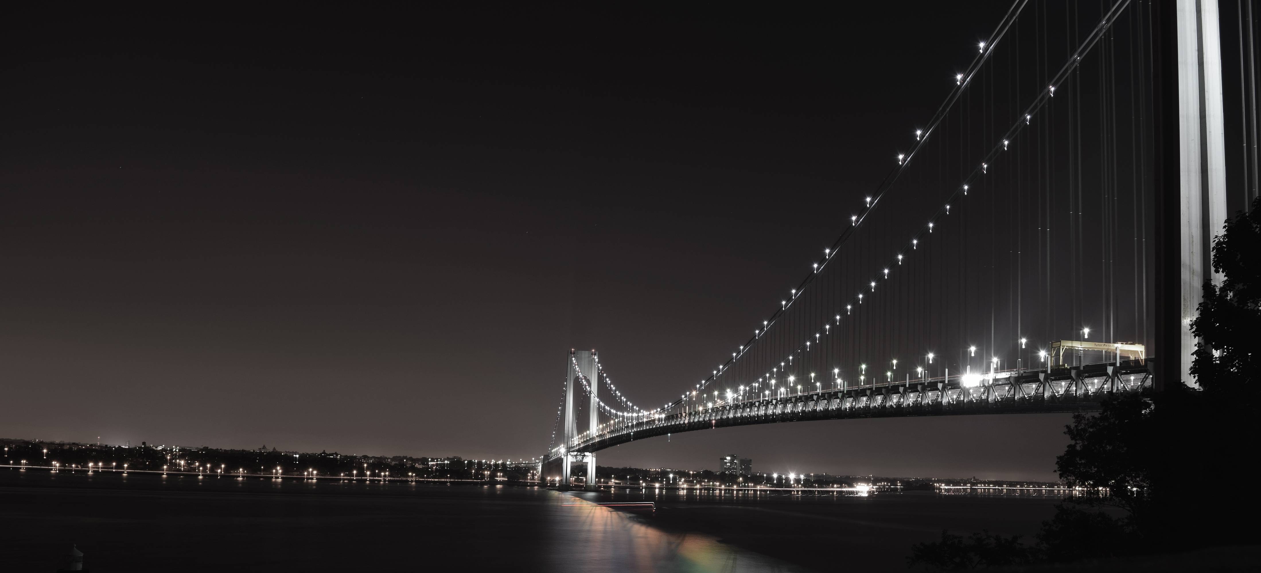 Скачати мобільні шпалери Міст Верраццано Нарроуз, Міст, Мости, Нью Йорк, Створено Людиною безкоштовно.