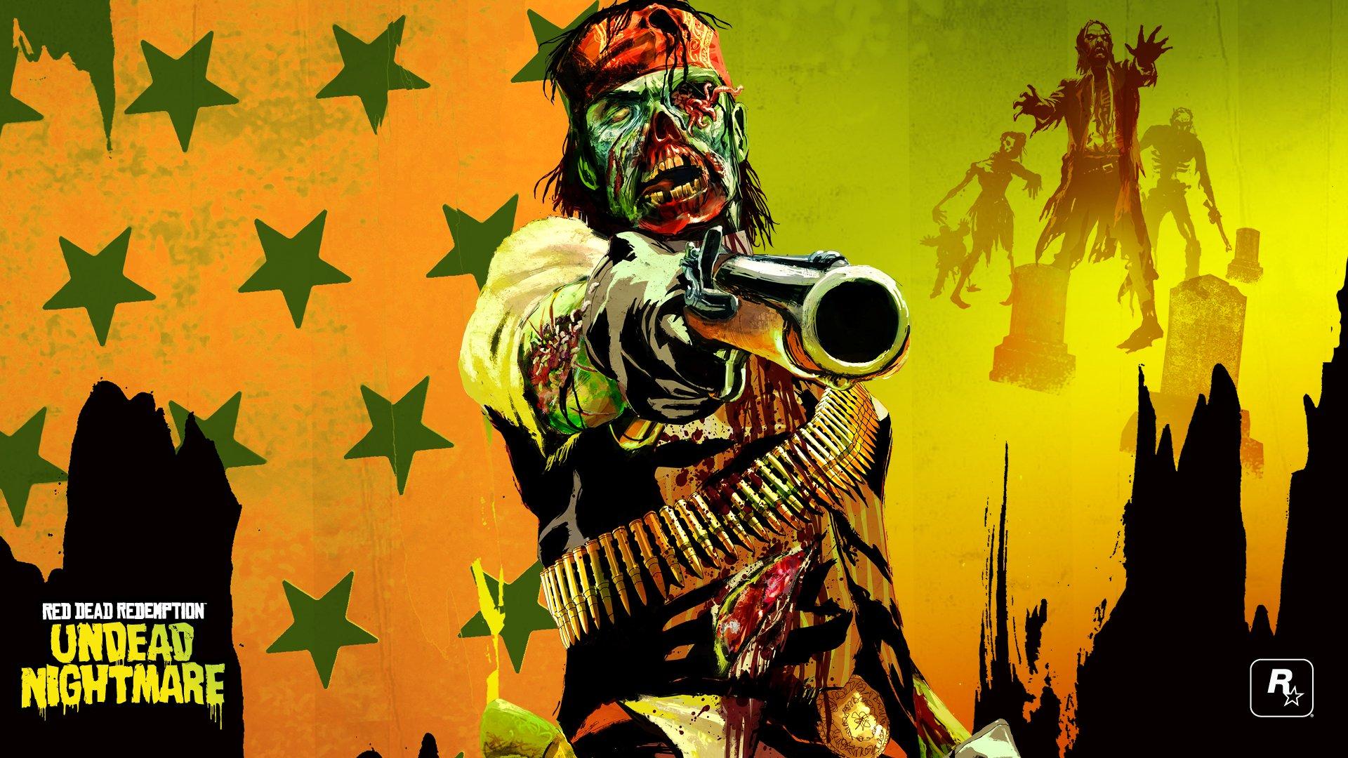 Скачать обои Red Dead Redemption: Кошмар Нежити на телефон бесплатно