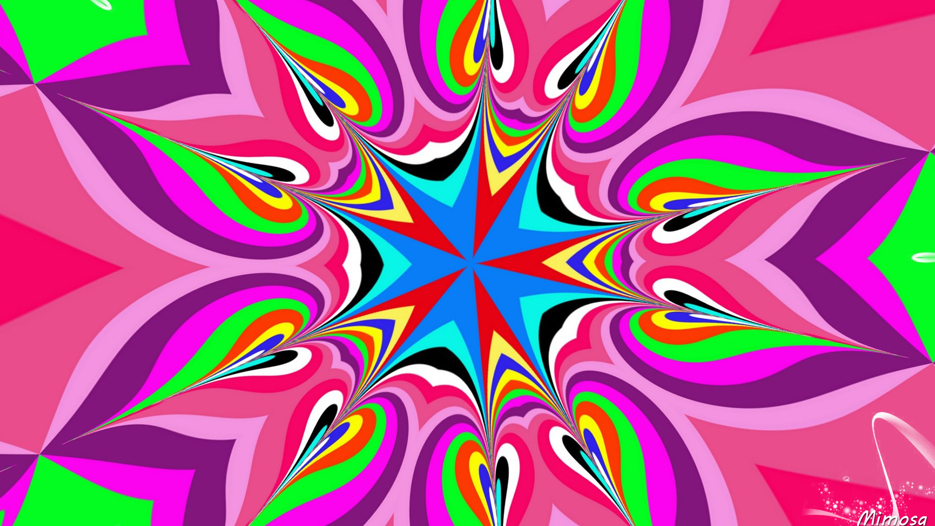 Download mobile wallpaper Abstract, Pattern, Colors, Colorful, Kaleidoscope for free.