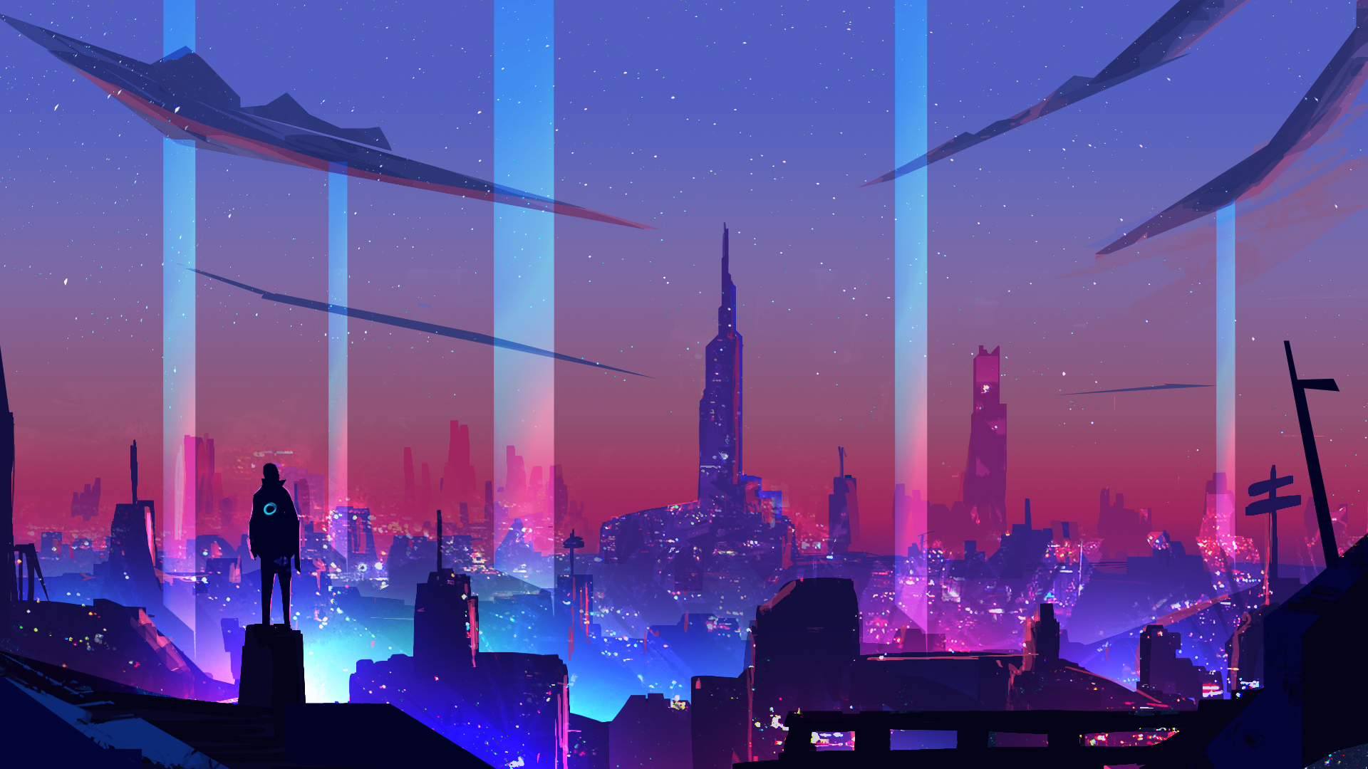 Free download wallpaper City, Artistic on your PC desktop