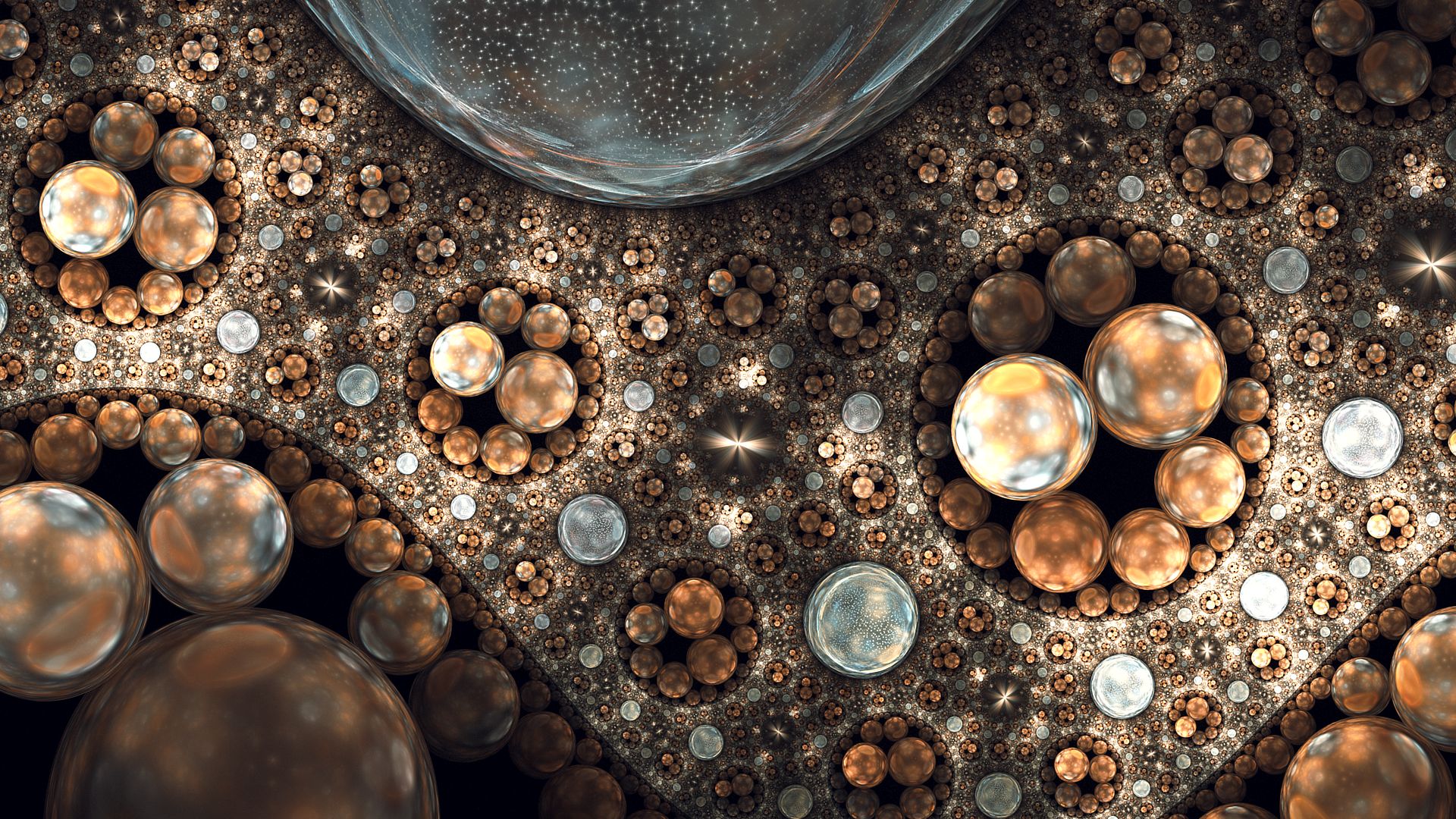 Download mobile wallpaper Abstract, Fractal, Sphere for free.