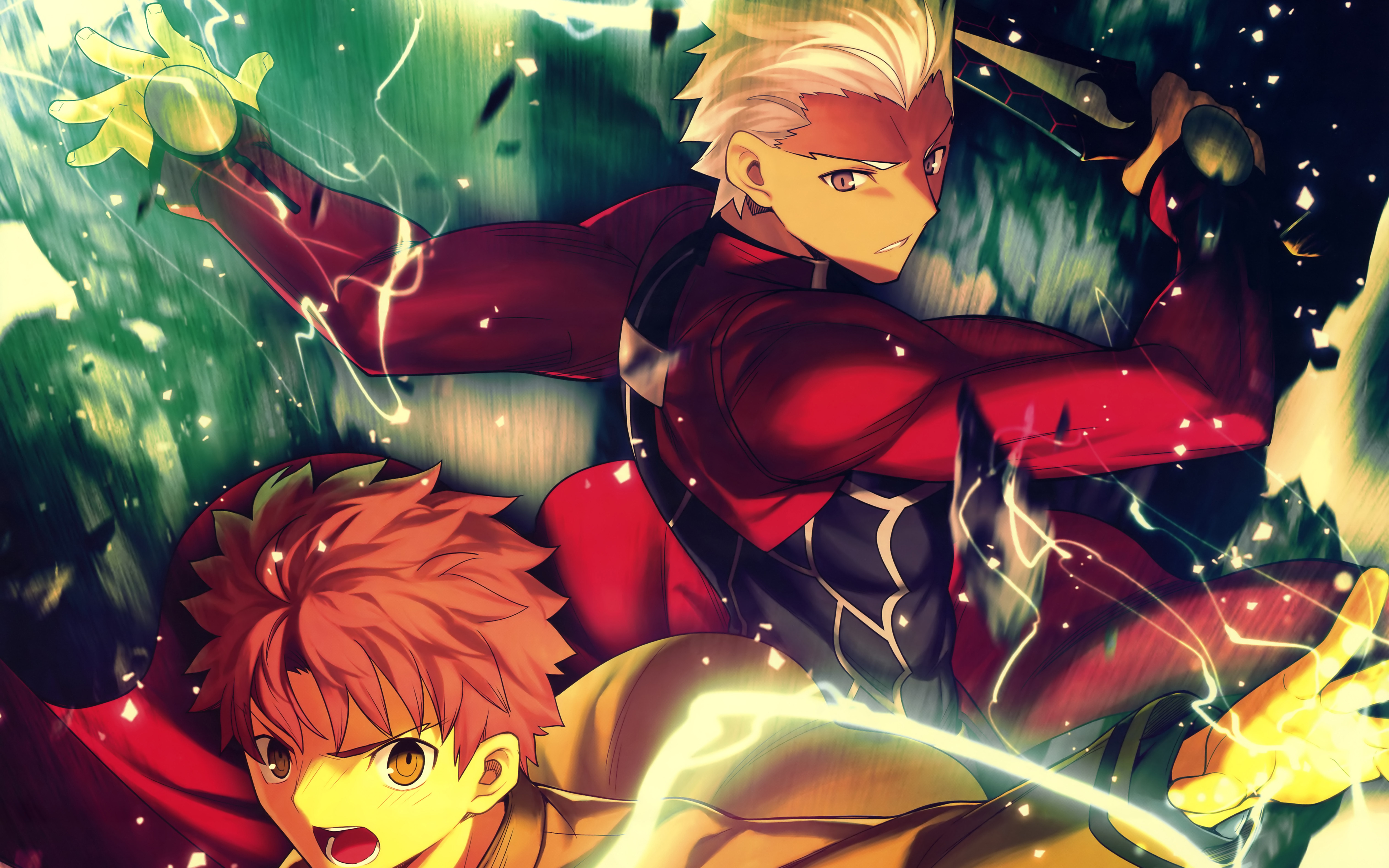 Download mobile wallpaper Anime, Fate/stay Night, Shirou Emiya, Archer (Fate/stay Night), Fate Series for free.