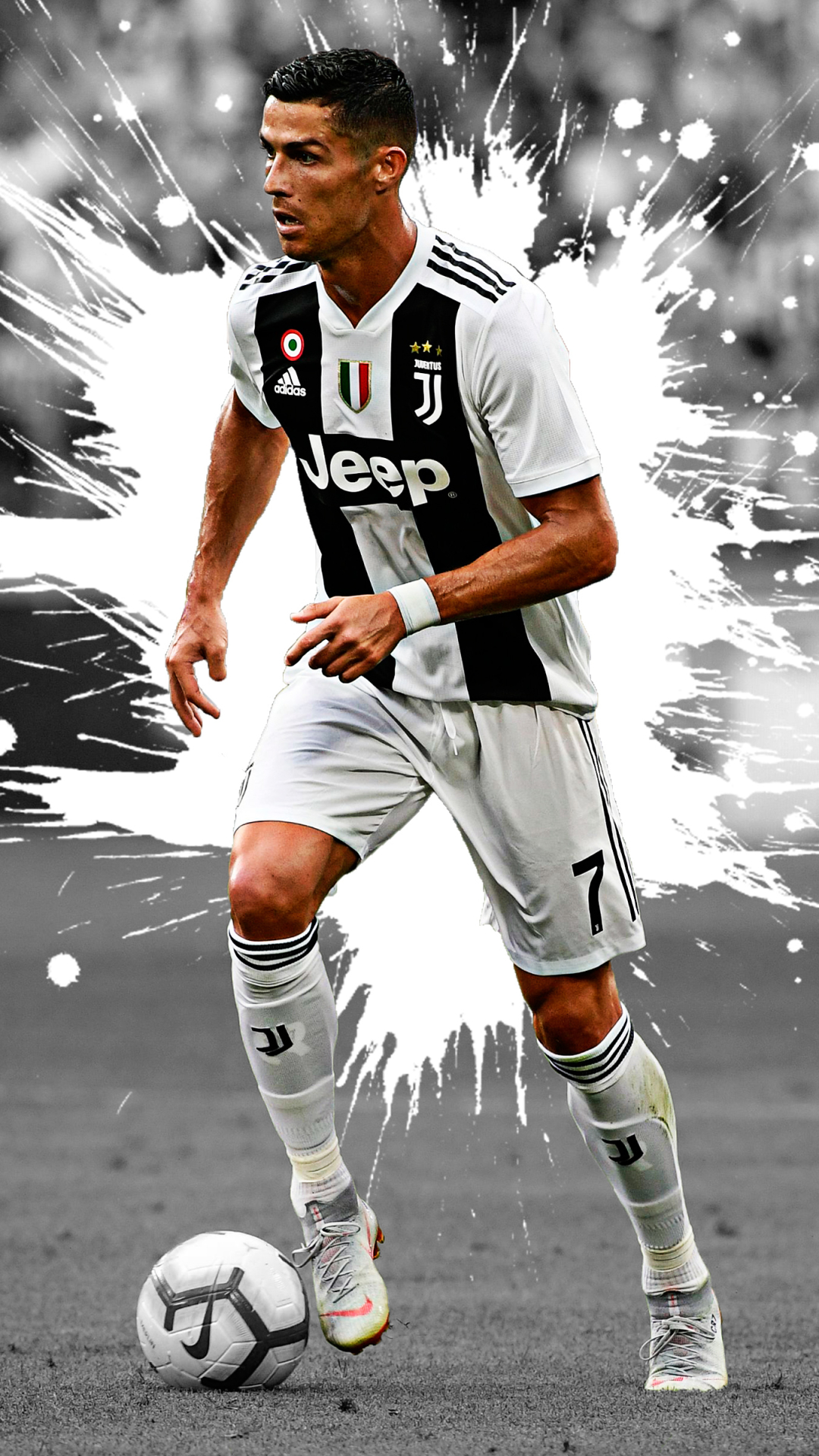 Handy-Wallpaper Sport, Fußball, Cristiano Ronaldo, Juventus Turin, Juventus Fc kostenlos herunterladen.