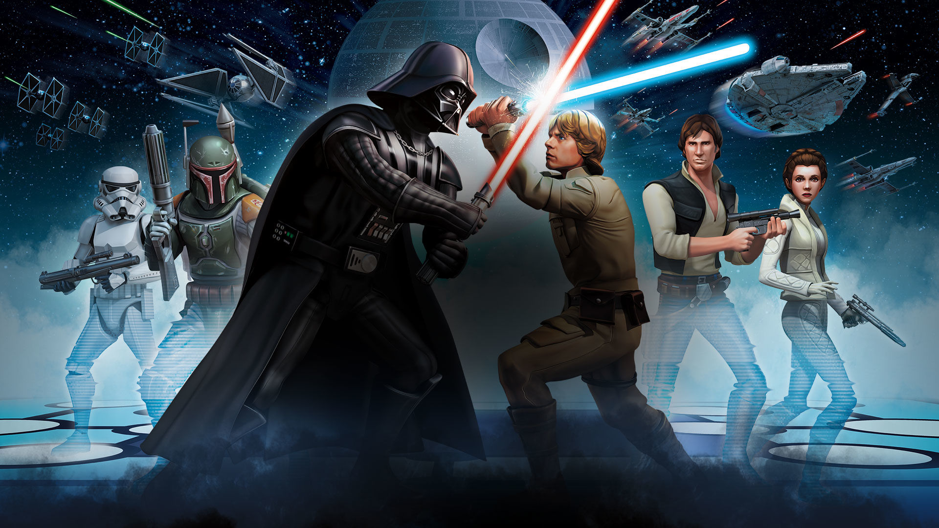 Télécharger des fonds d'écran Star Wars: Galaxy Of Heroes HD