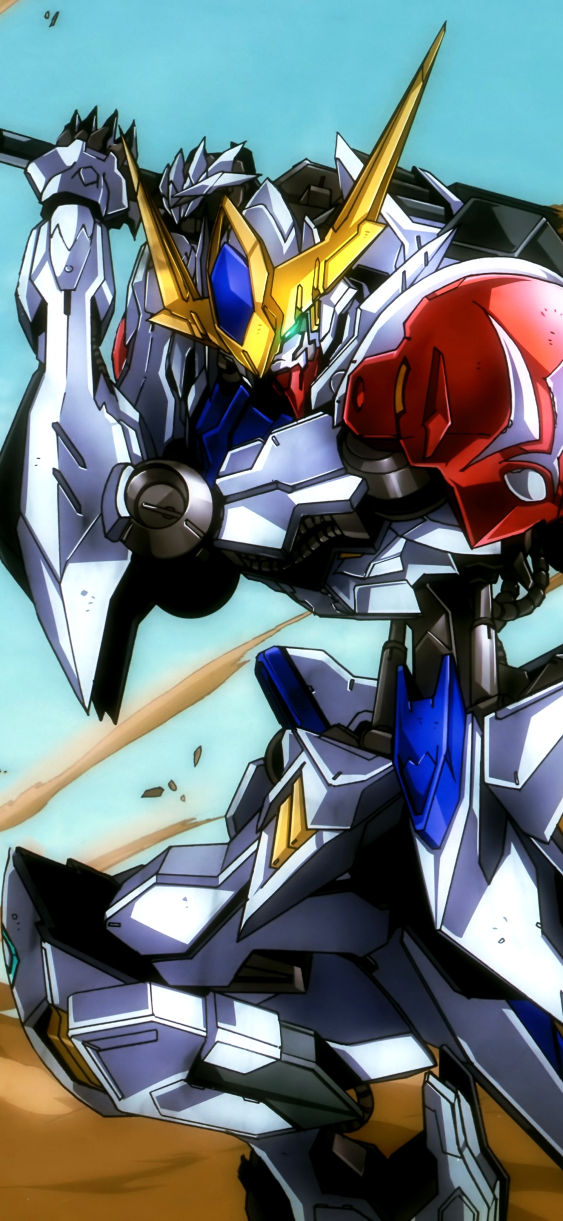 Handy-Wallpaper Animes, Gundam, Kidou Senshi Gundam: Tekketsu No Orphans kostenlos herunterladen.