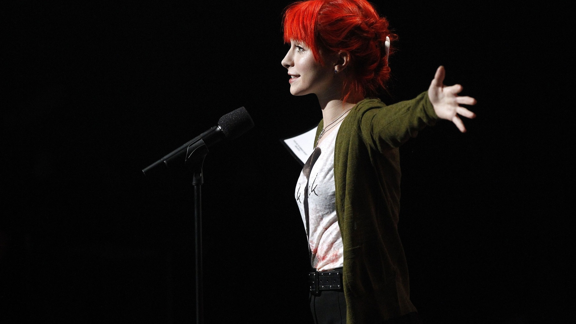 Handy-Wallpaper Musik, Hayley Williams kostenlos herunterladen.