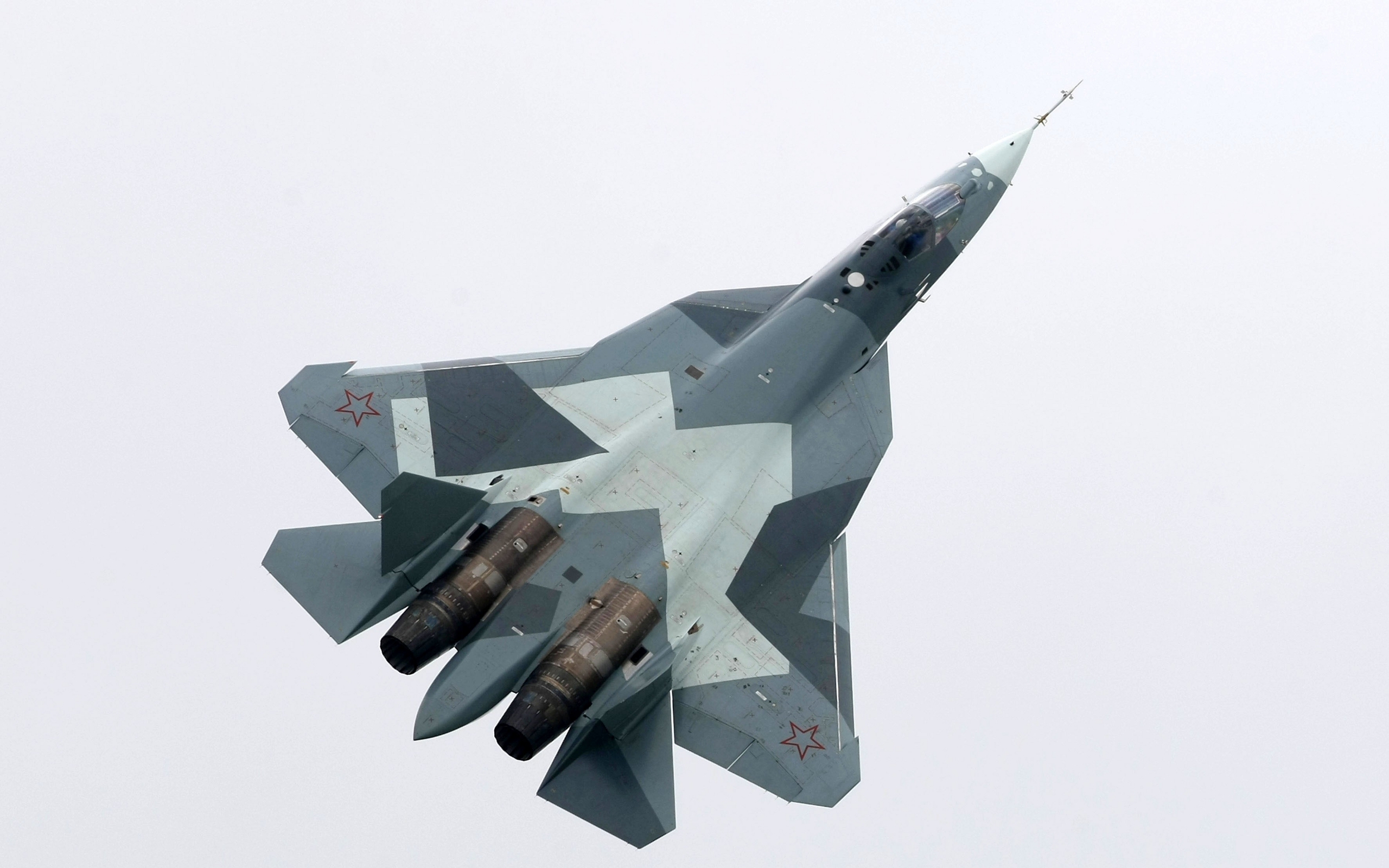 sukhoi su 57, military, jet fighters