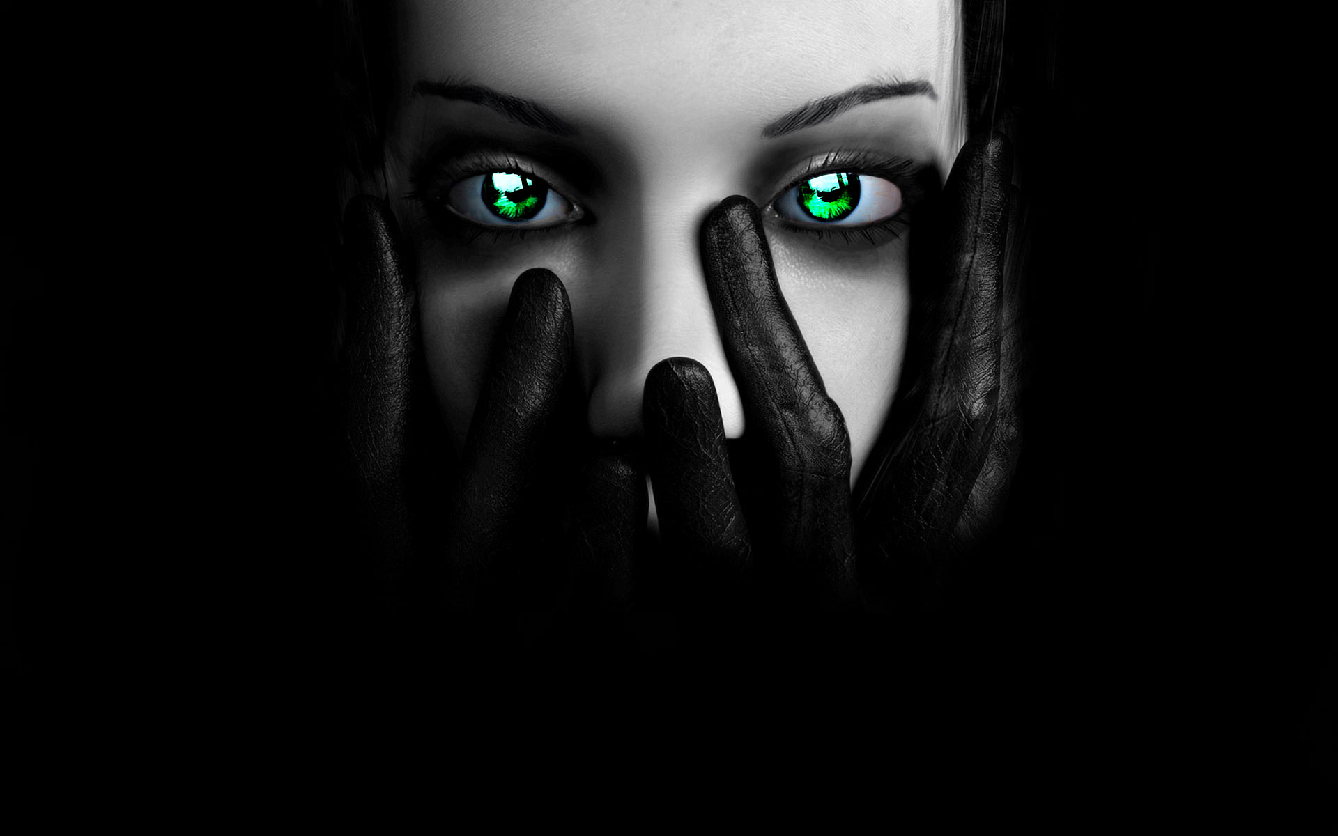 Laden Sie das Dunkel, Gotisch, Frauen, Blaue Augen, Künstlerisch-Bild kostenlos auf Ihren PC-Desktop herunter
