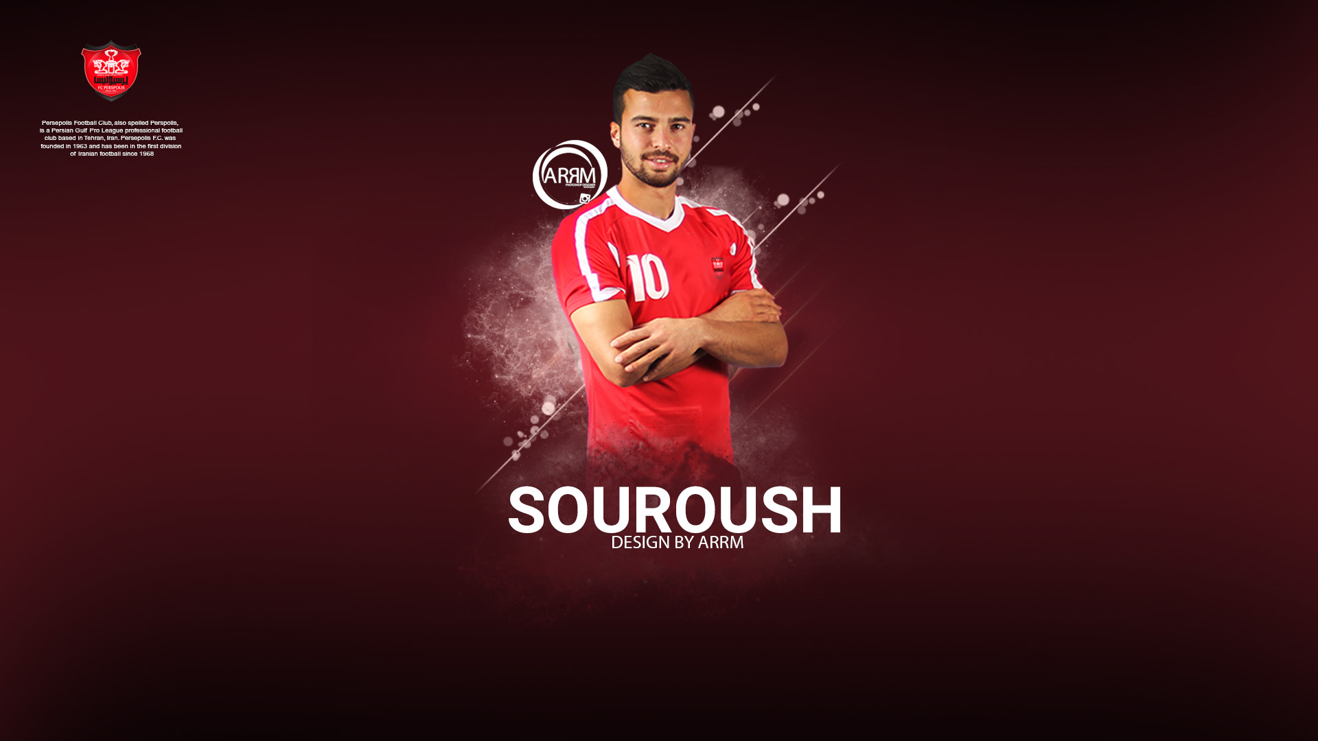 Download mobile wallpaper Sports, Soccer, Persepolis F C, Soroush Rafiei for free.