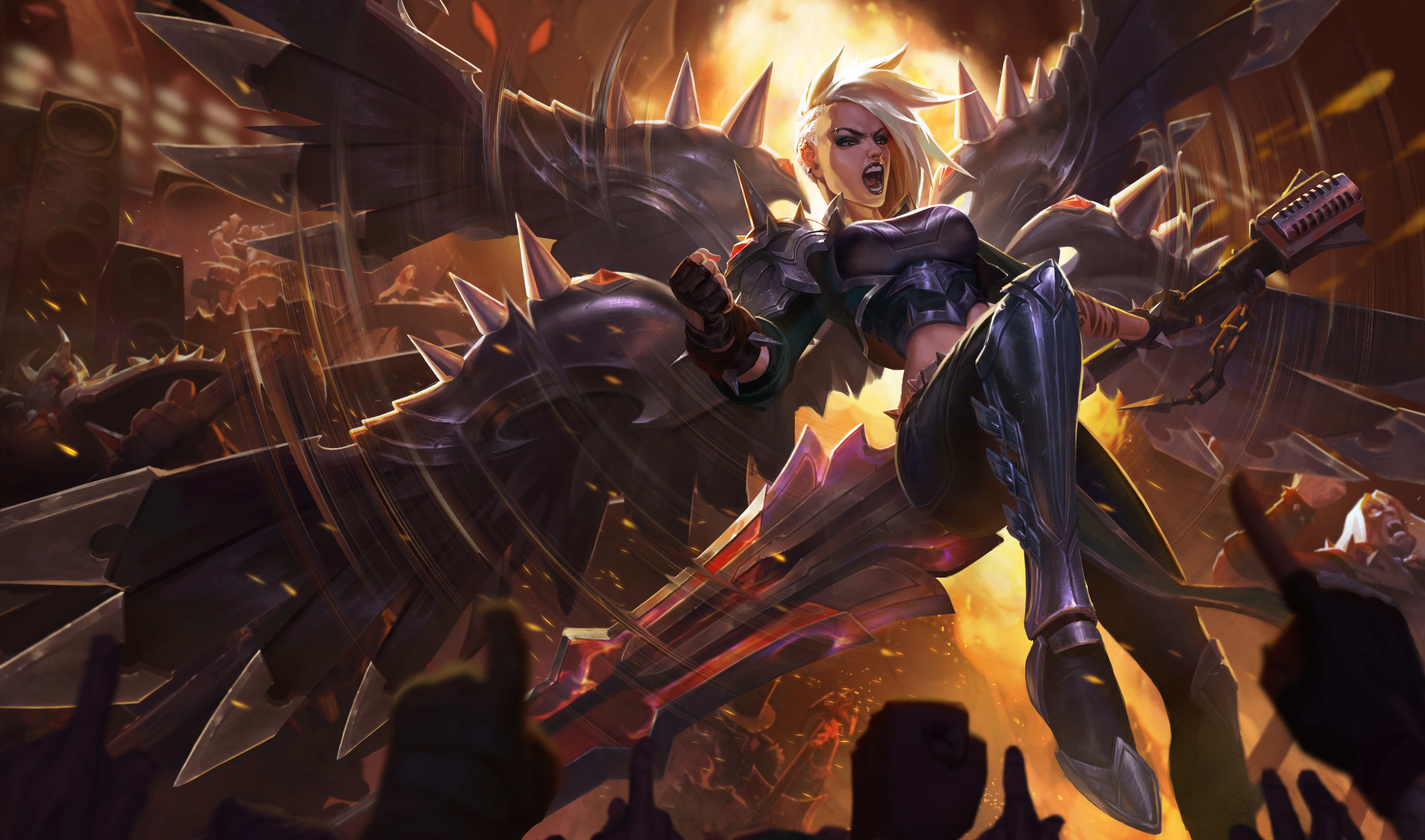 Download mobile wallpaper League Of Legends, Video Game, Kayle (League Of Legends), Pentakill (League Of Legends) for free.