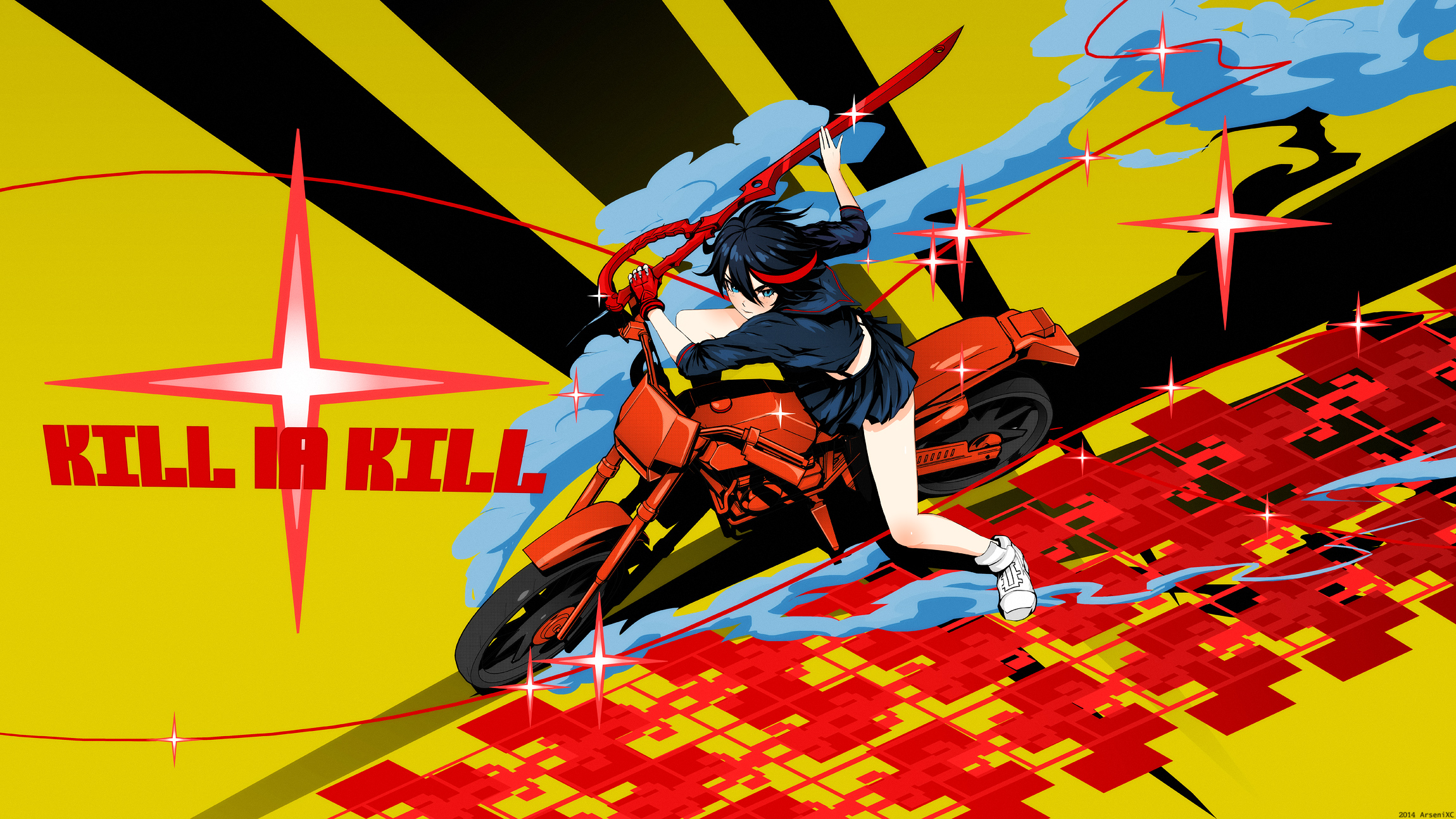 Descarga gratis la imagen Animado, Kiru Ra Kiru: Kill La Kill en el escritorio de tu PC