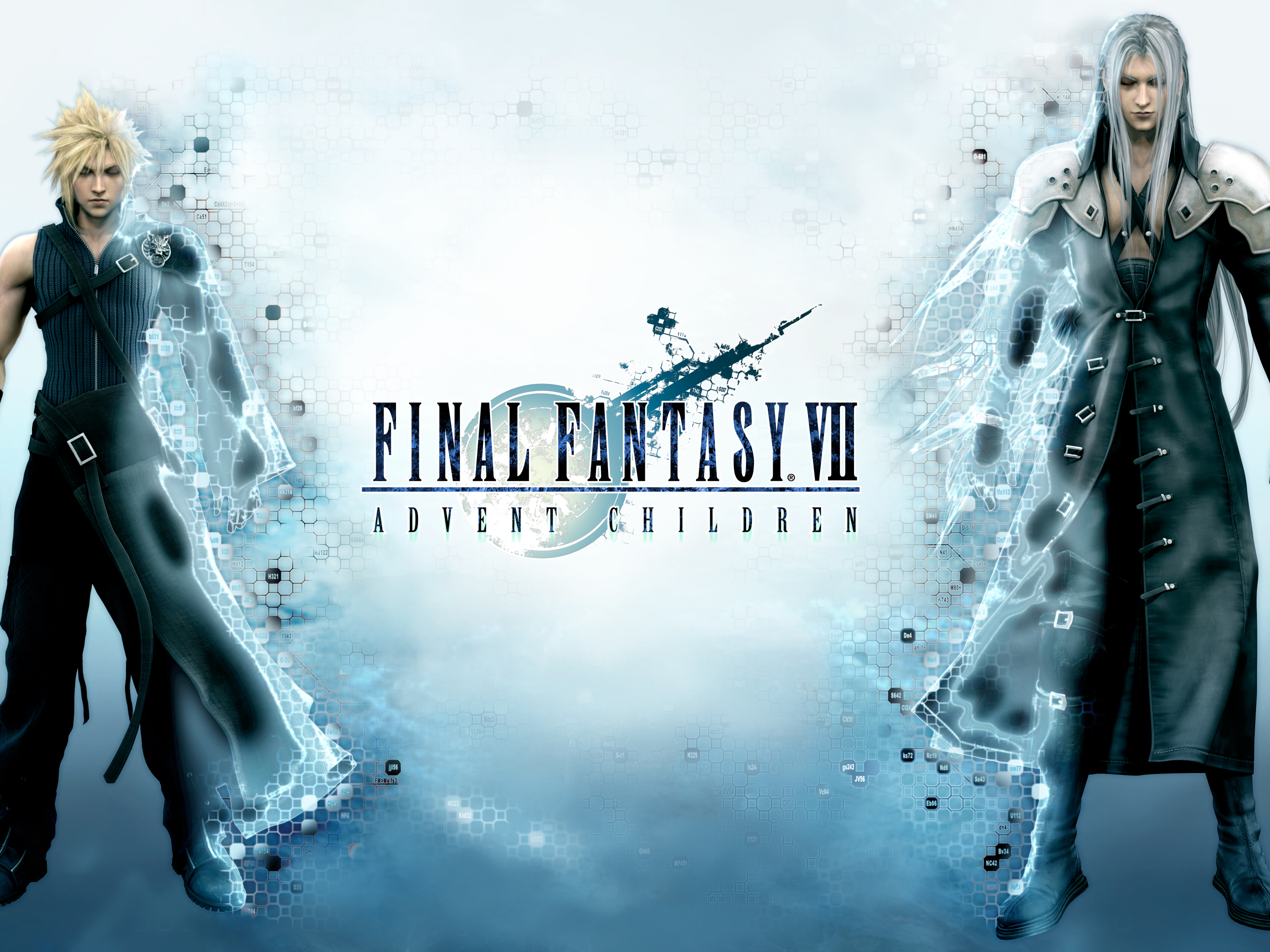 Завантажити шпалери безкоштовно Аніме, Final Fantasy, Сефірот (Final Fantasy), Cloud Strife, Остання Фантазія 7: Діти Пришестя картинка на робочий стіл ПК