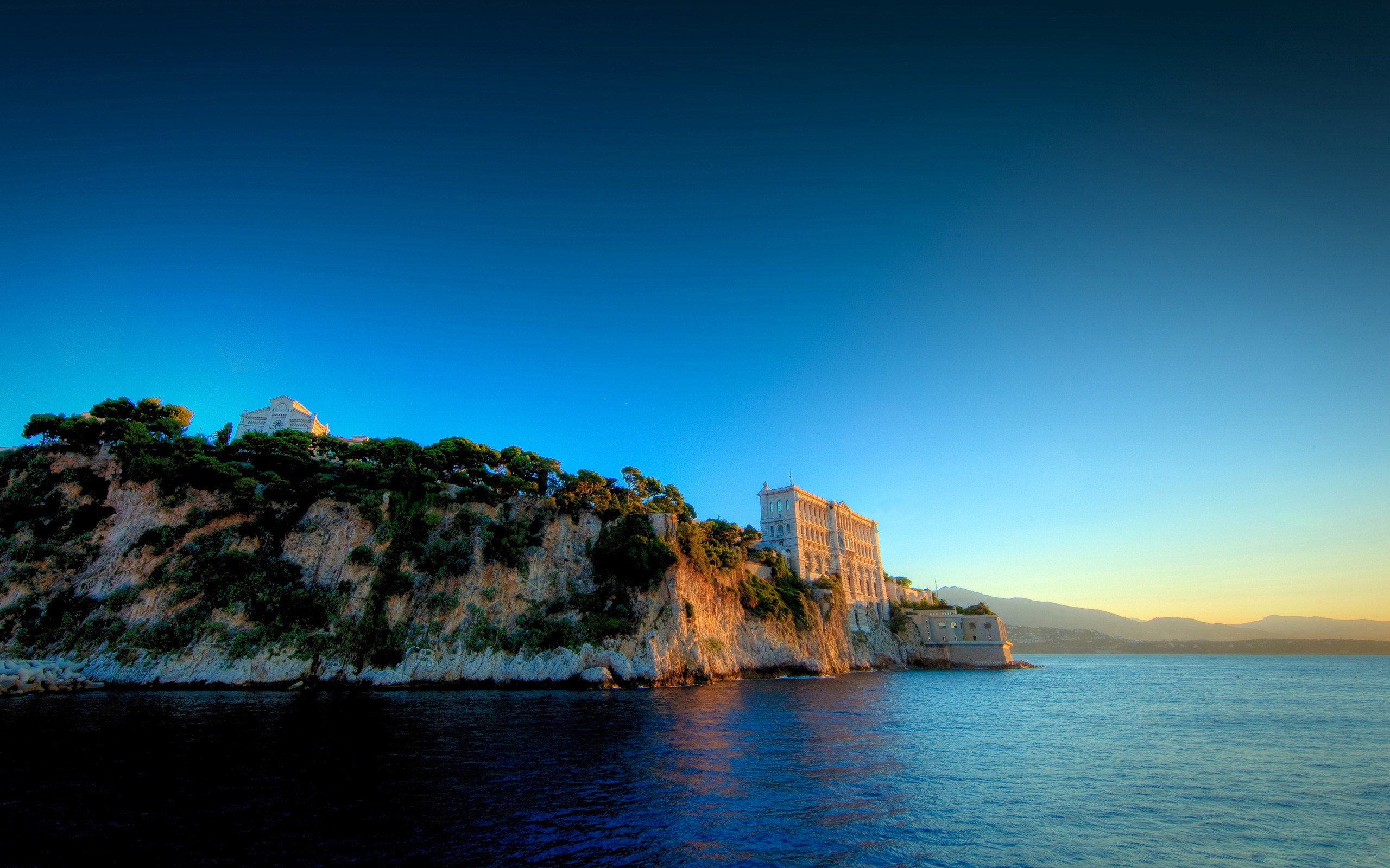 Laden Sie das Hdr, Monaco, Sonnenuntergang, Menschengemacht-Bild kostenlos auf Ihren PC-Desktop herunter