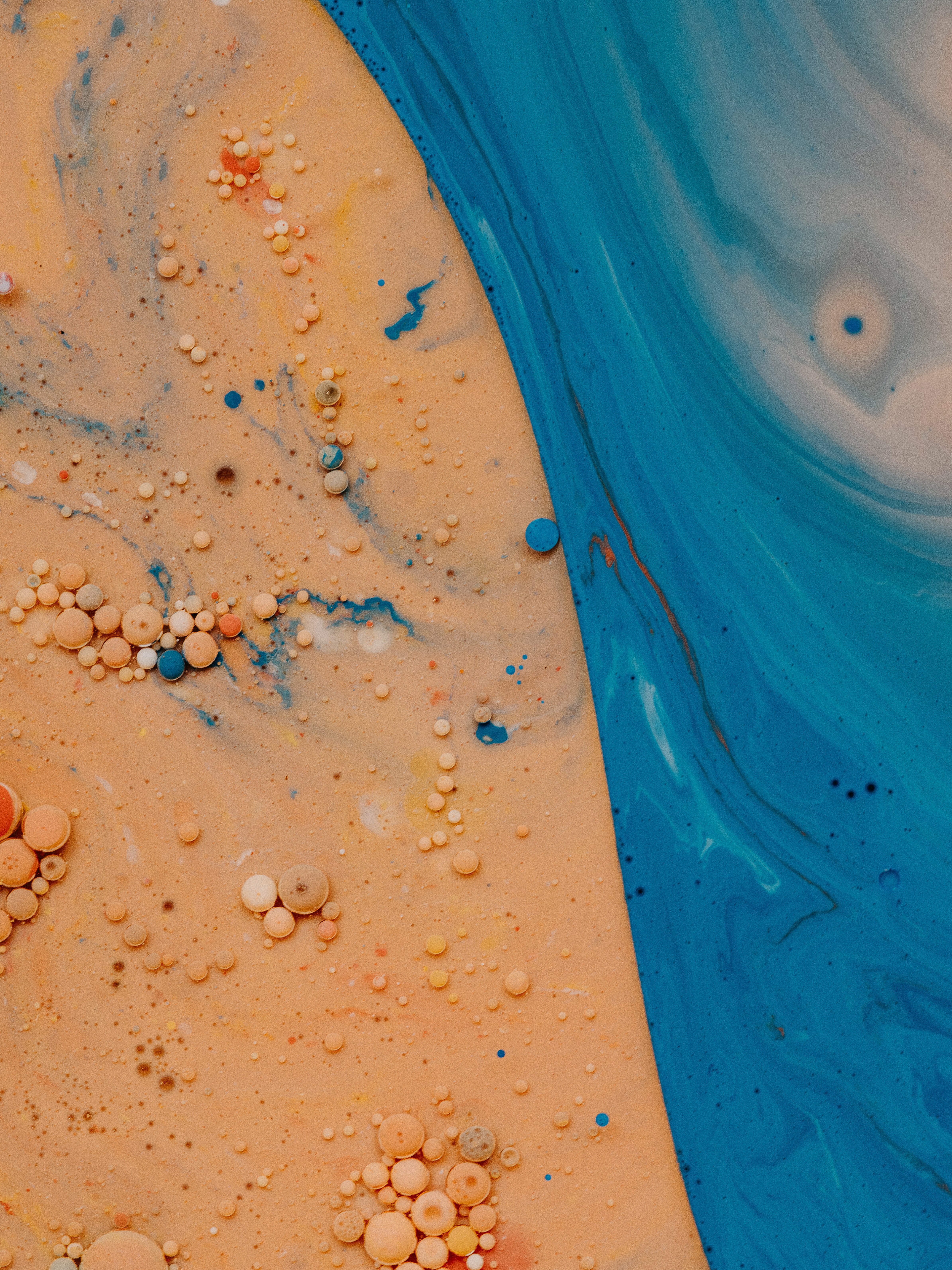 Free download wallpaper Abstract, Paint, Drops, Divorces, Liquid on your PC desktop
