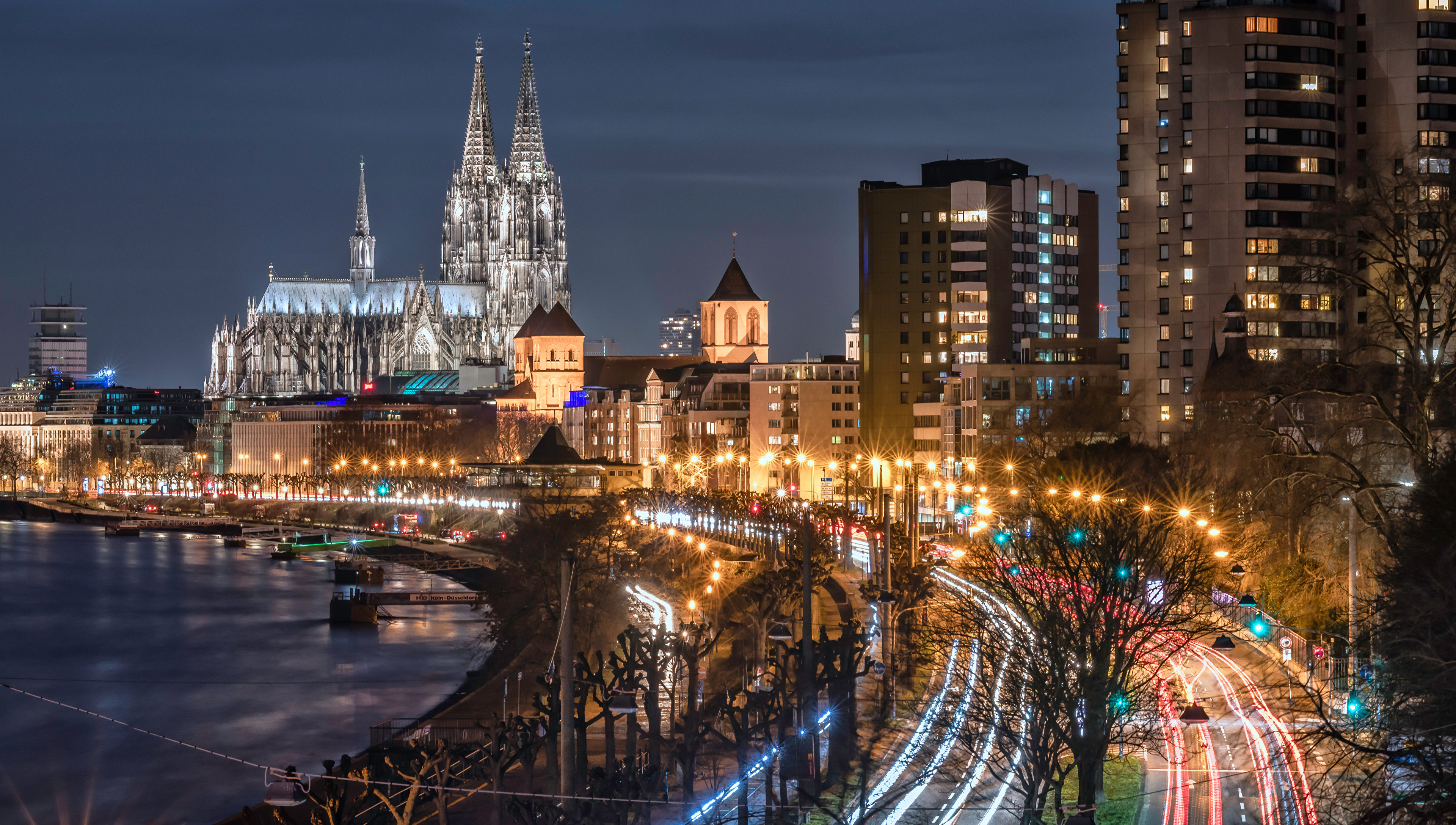night, religious, cologne cathedral, germany, time lapse, cathedrals