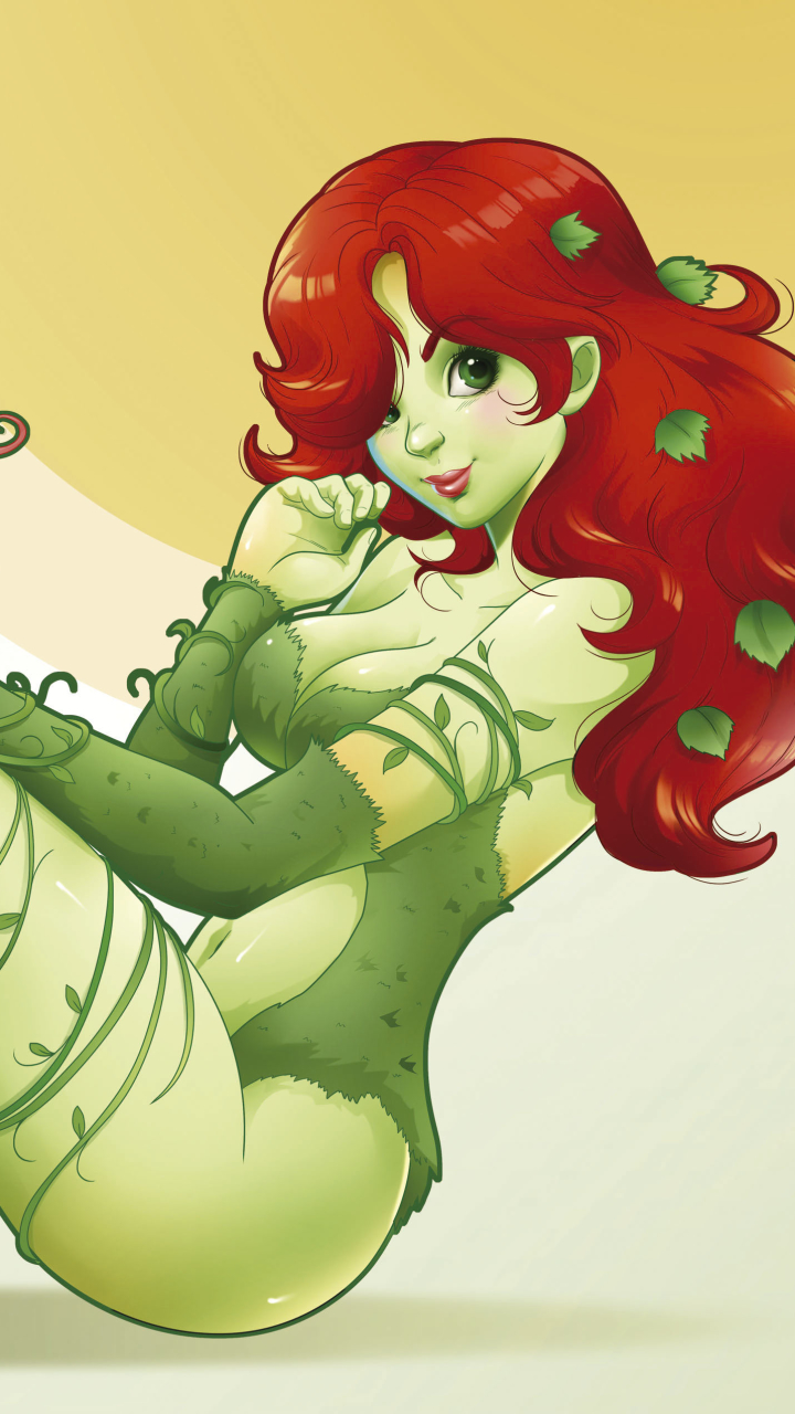 Handy-Wallpaper Comics, Poison Ivy Die Tödliche Umarmung kostenlos herunterladen.