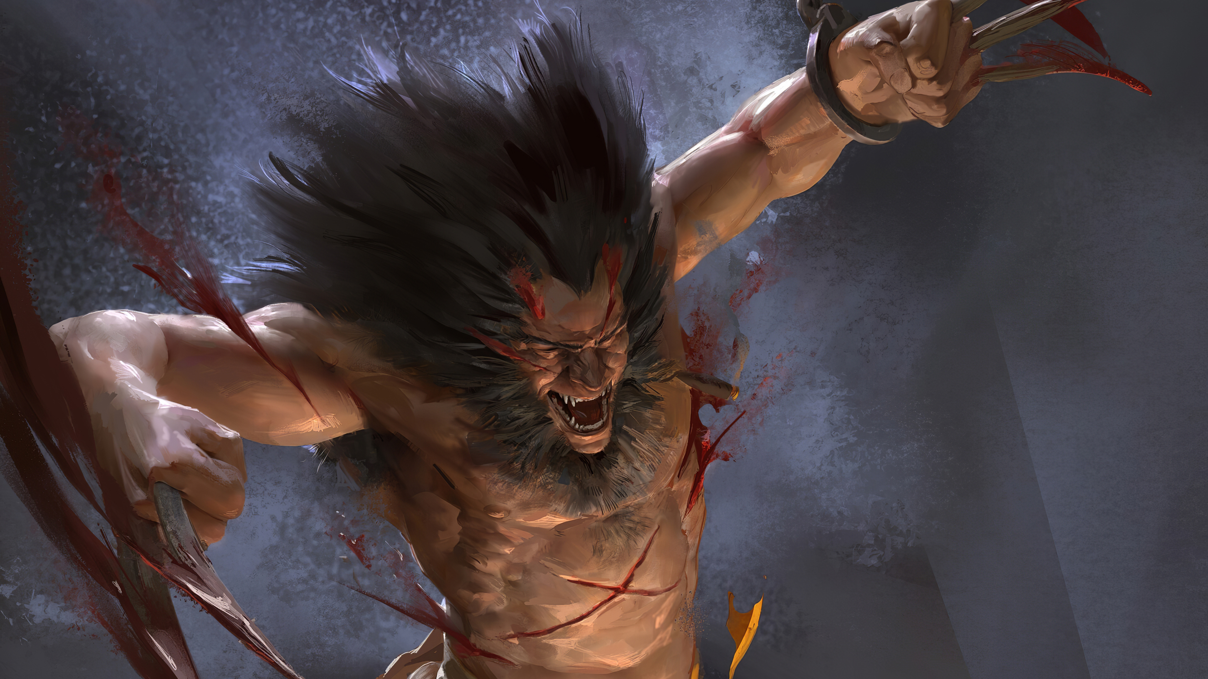 Download mobile wallpaper X Men, Blood, Wolverine, Comics for free.