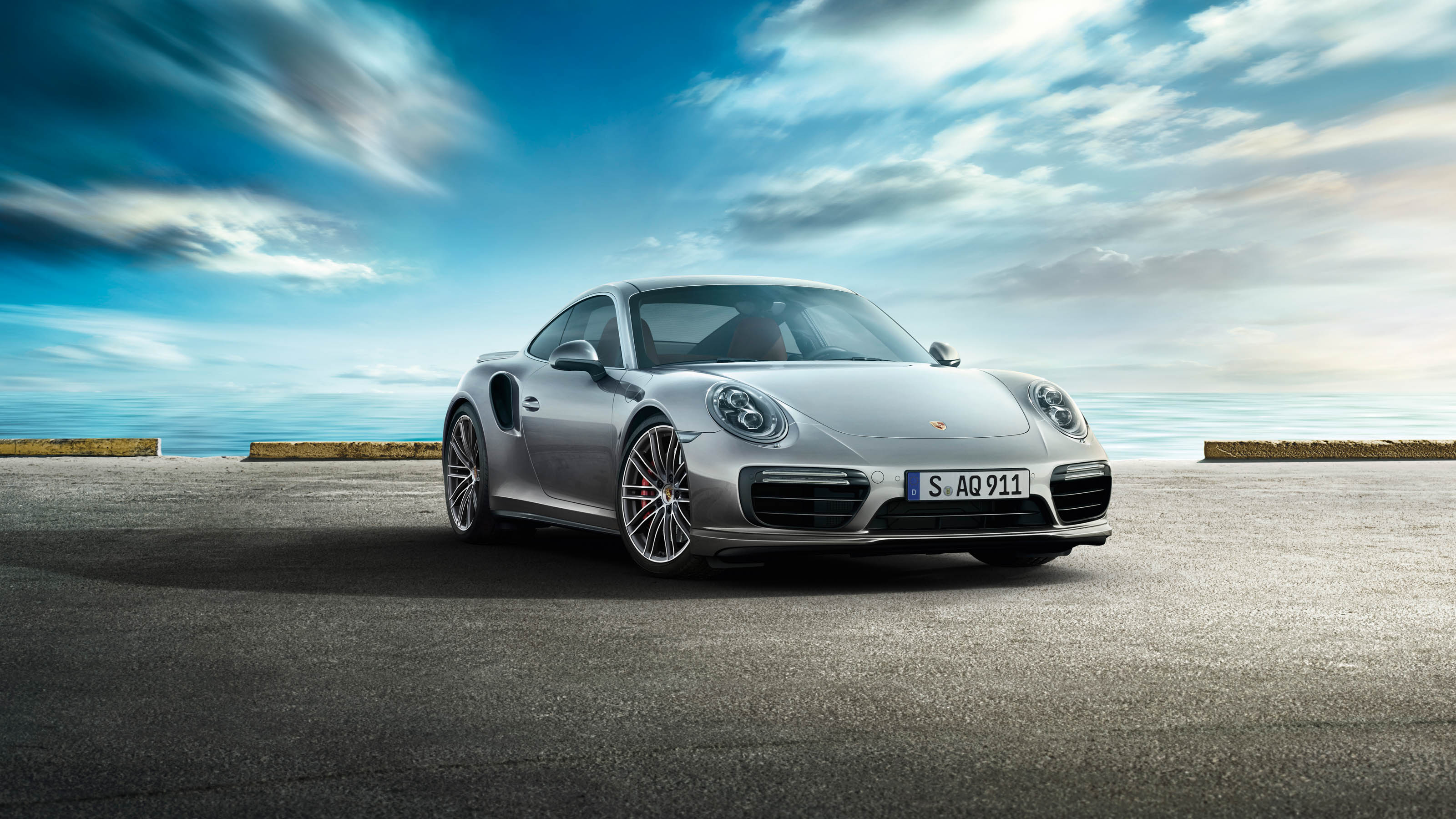 Baixar papel de parede para celular de Porsche, Carro, Porsche 911, Veículos, Carro Prateado, Porsche 911 Turbo gratuito.