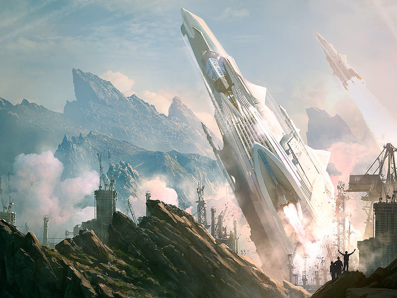 Free download wallpaper Sci Fi, Spaceship on your PC desktop