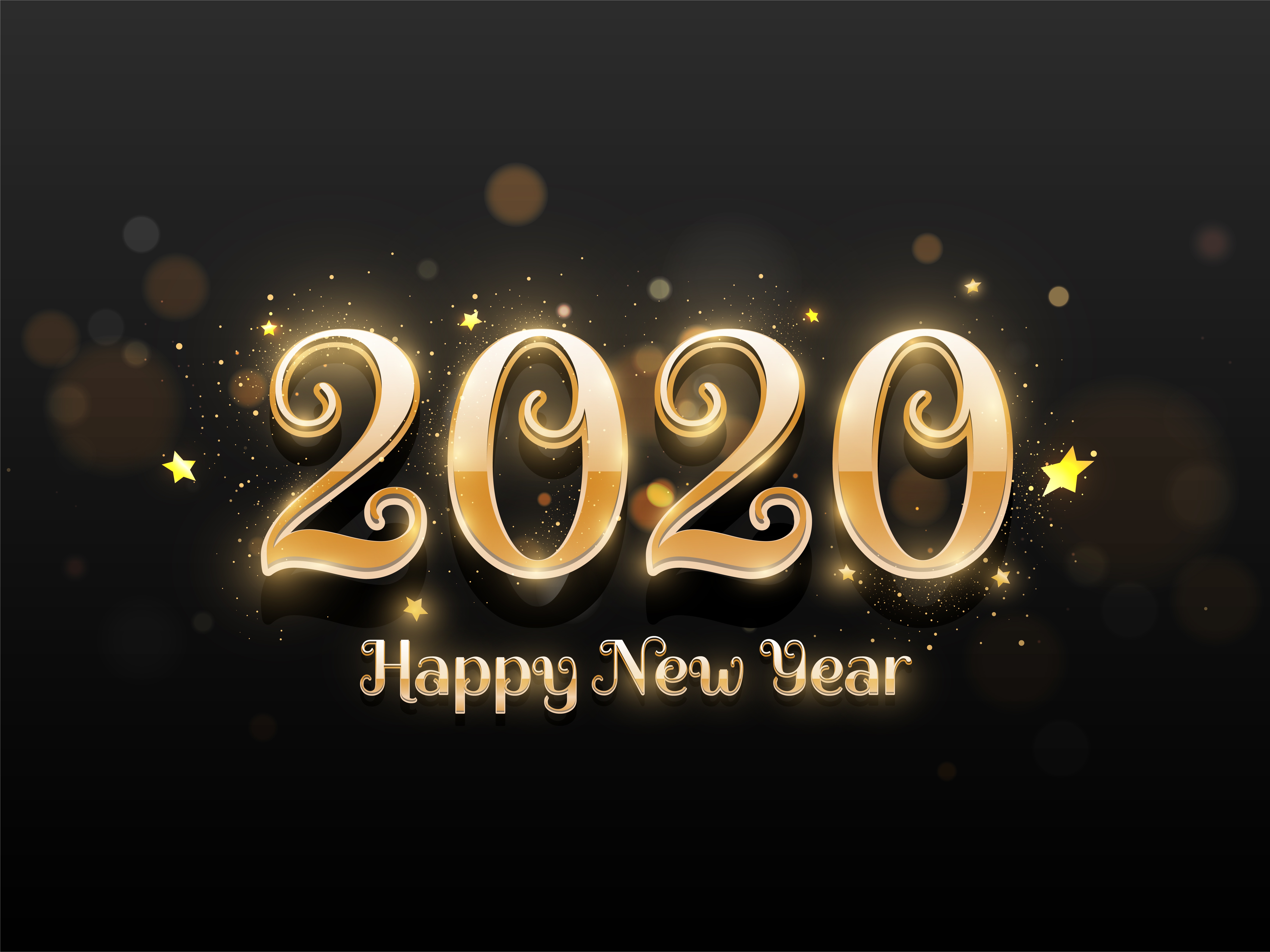 969242画像をダウンロードホリデー, 2020年新年, あけましておめでとう, 新年-壁紙とスクリーンセーバーを無料で
