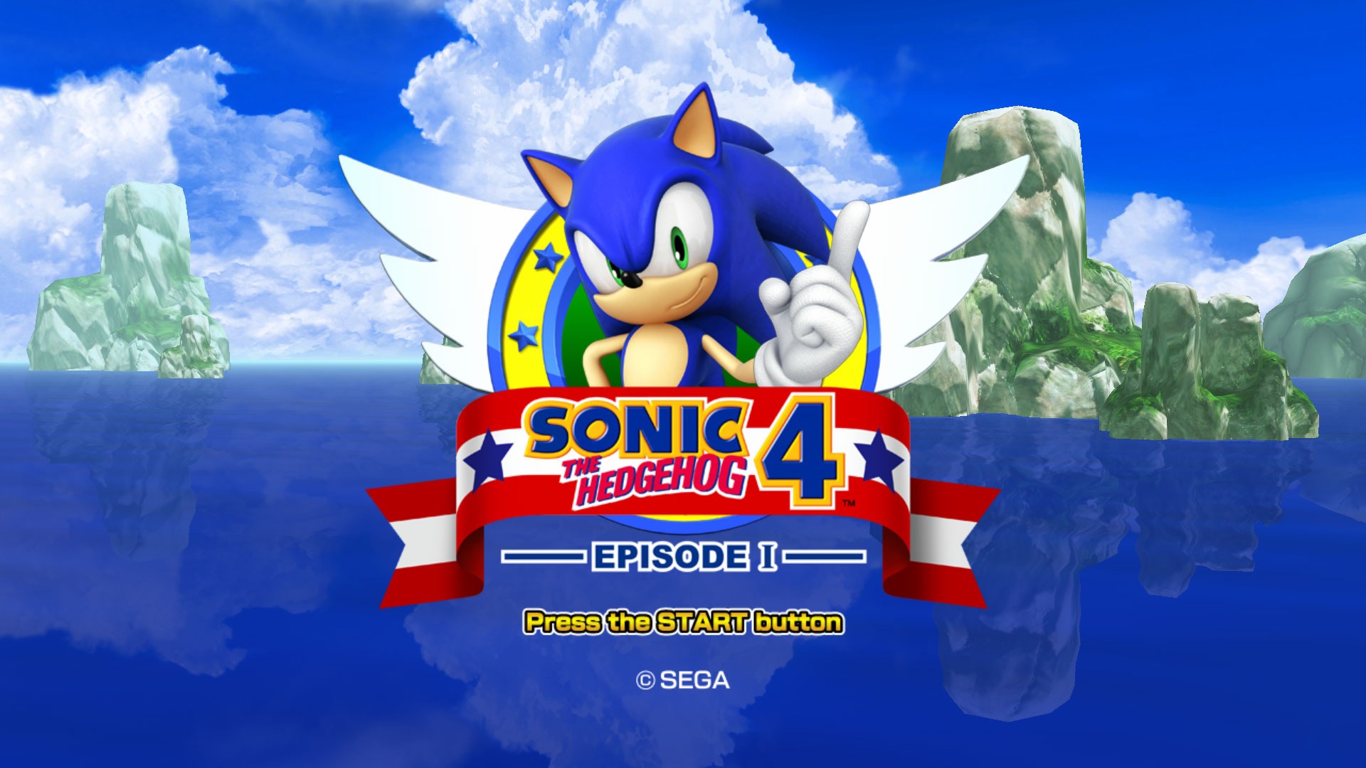 Die besten Sonic The Hedgehog 4: Episode I-Hintergründe für den Telefonbildschirm
