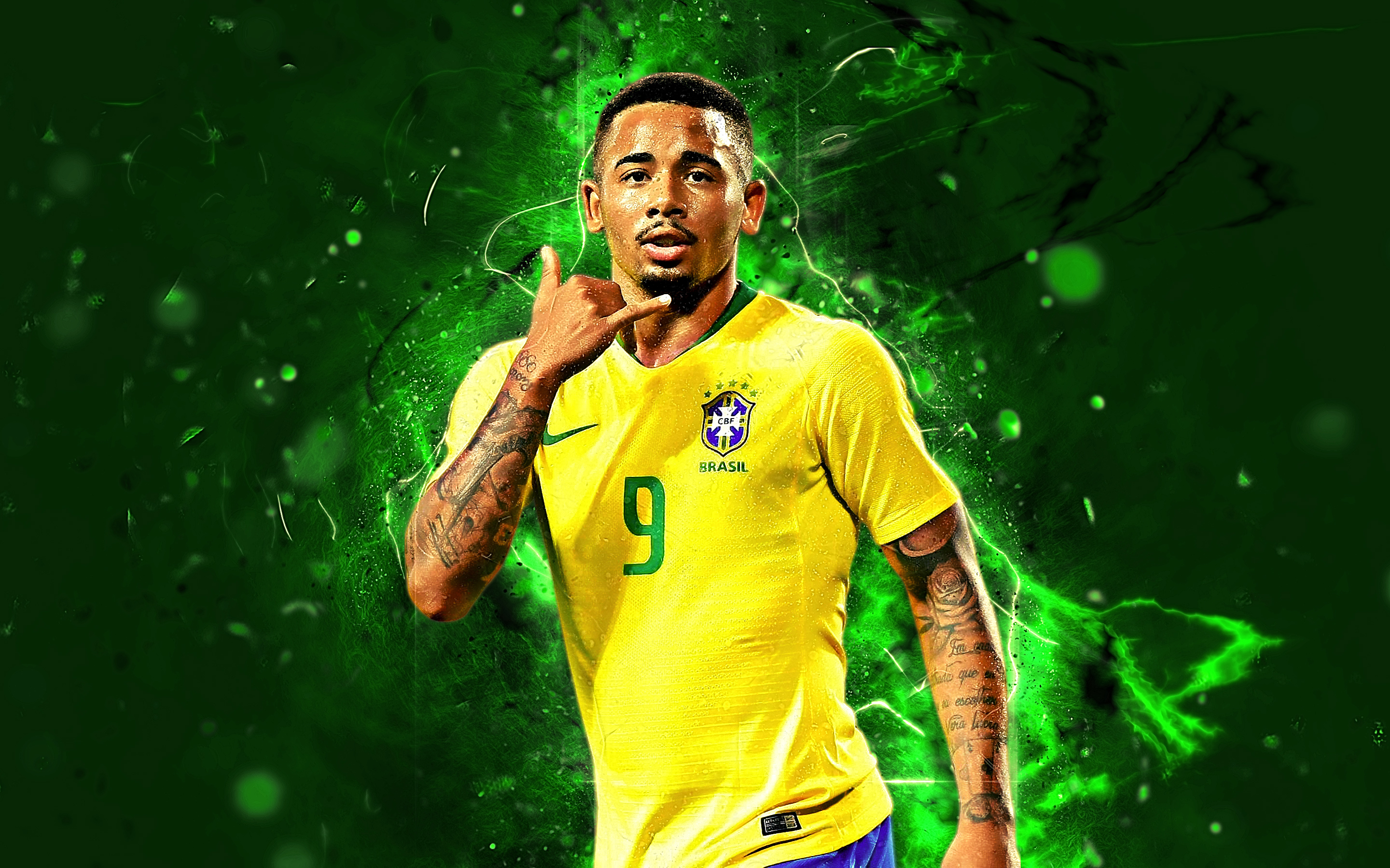 Laden Sie das Sport, Fußball, Brasilianisch, Gabriel Jesus-Bild kostenlos auf Ihren PC-Desktop herunter