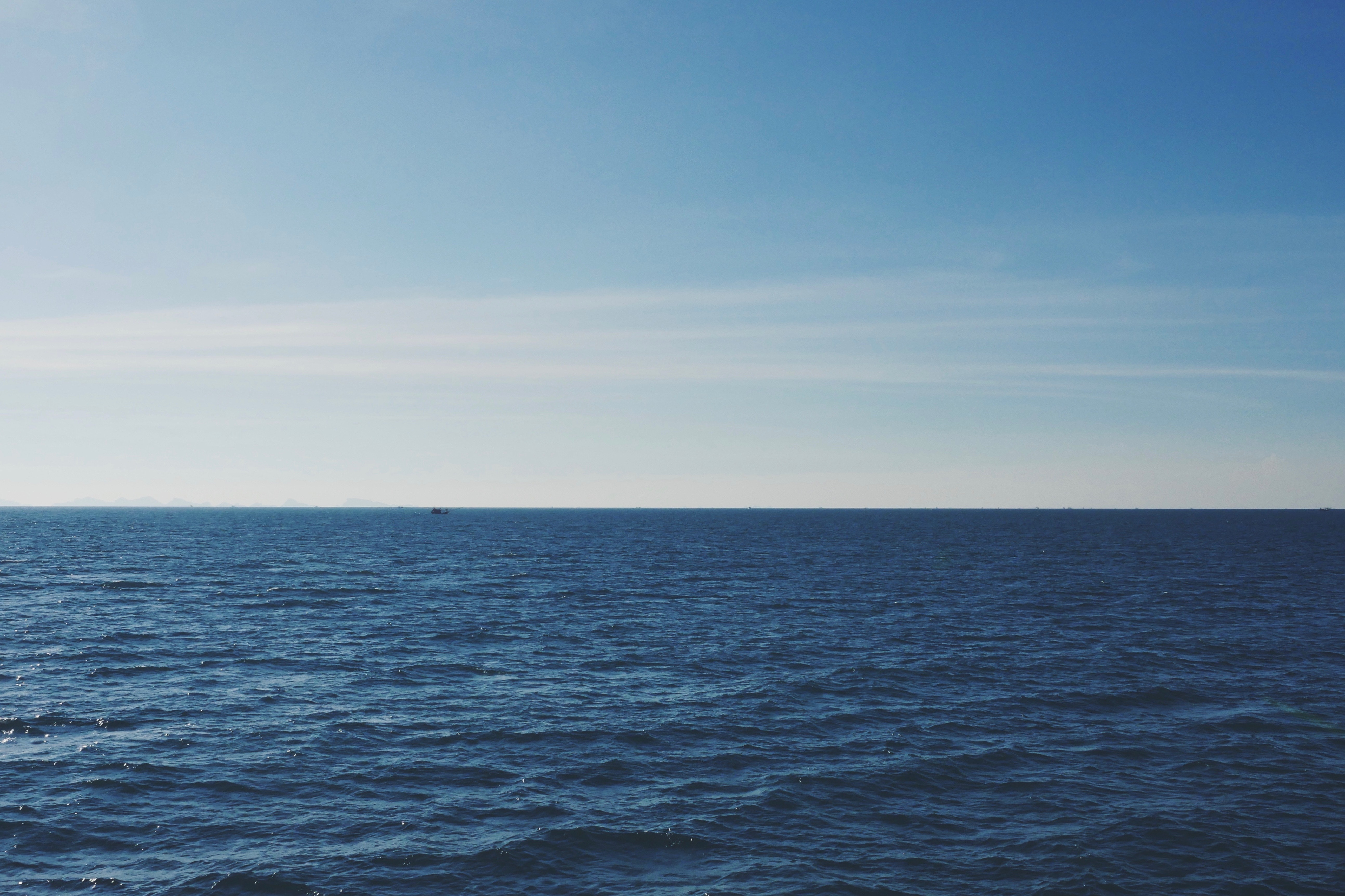 Handy-Wallpaper Horizont, Sky, Natur, Sea kostenlos herunterladen.