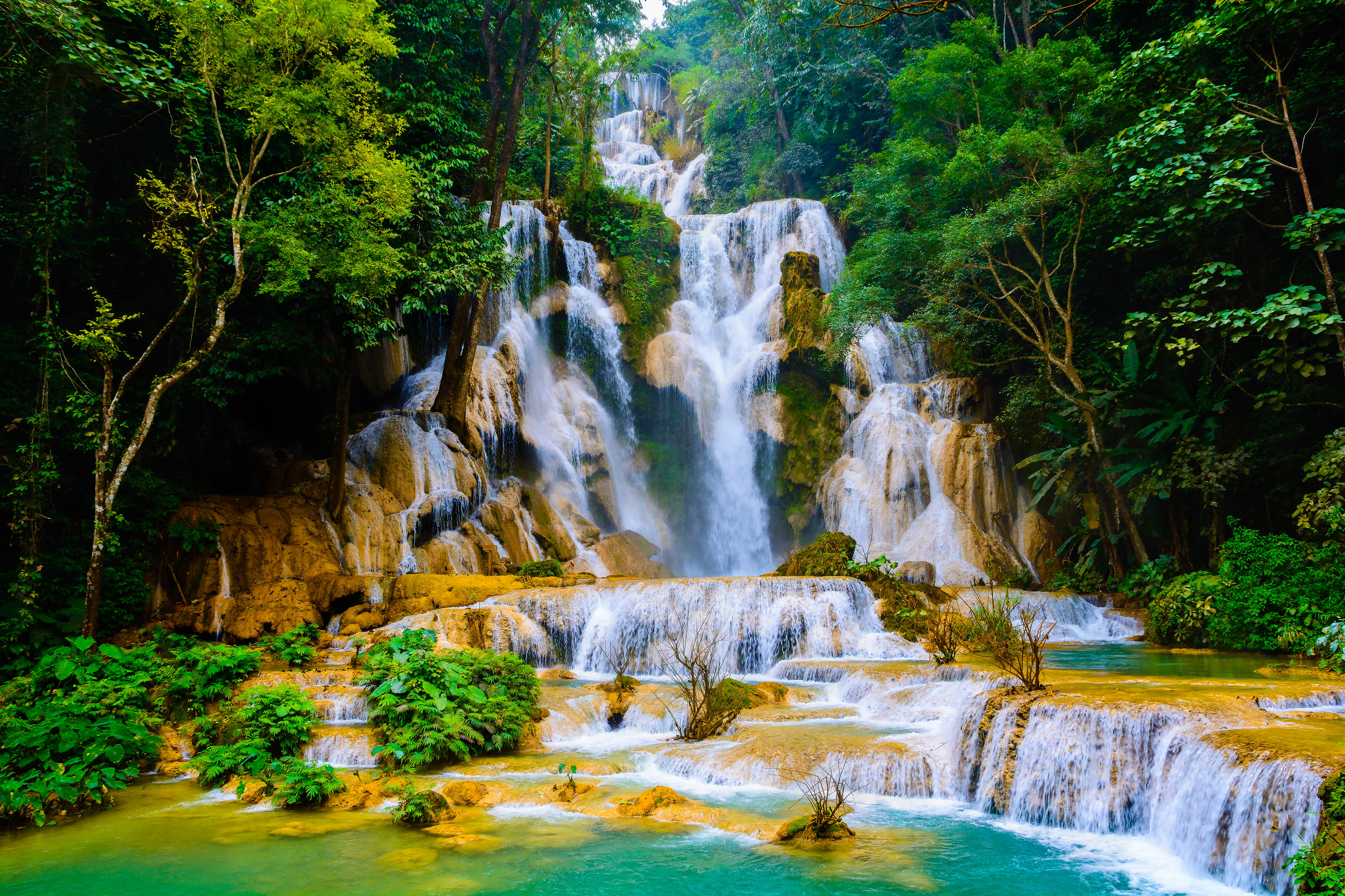 420597壁紙のダウンロード地球, 滝, 自然, ベトナム-スクリーンセーバーと写真を無料で
