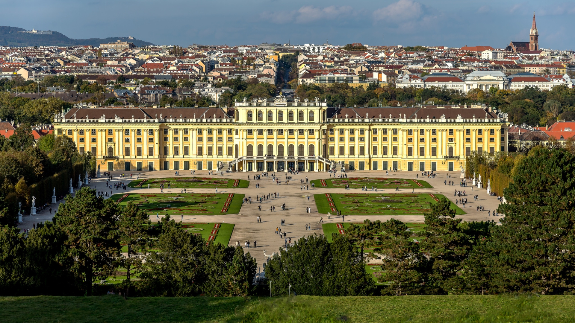 Die besten Schloss Schönbrunn-Hintergründe für den Telefonbildschirm