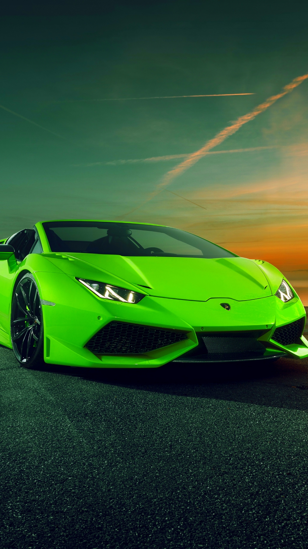Descarga gratuita de fondo de pantalla para móvil de Lamborghini, Coche, Superdeportivo, Lamborghini Huracán, Vehículo, Vehículos, Coche Verde.