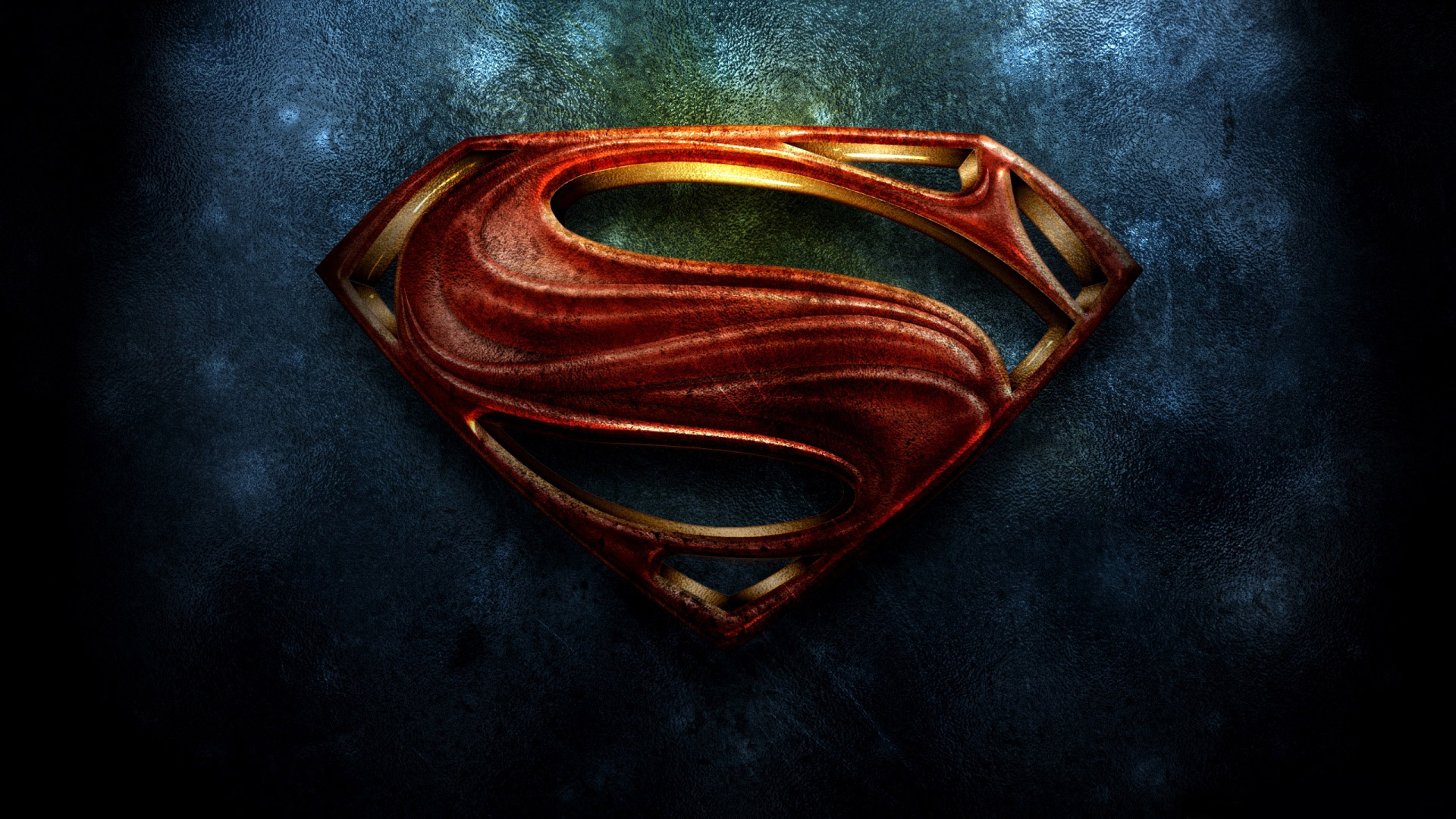 Скачати мобільні шпалери Людина Зі Сталі, Логотип Супермена, Супермен, Фільм безкоштовно.