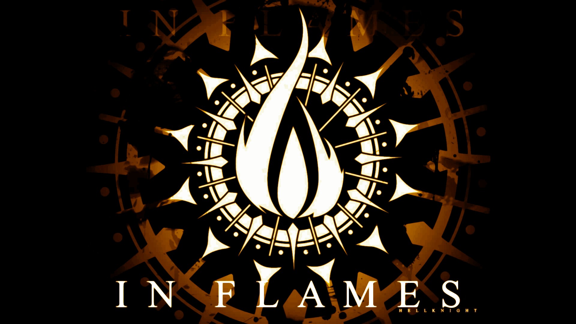 music, in flames