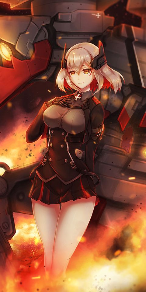 Phone wallpaper: Roon (Azur Lane), Anime, Azur Lane 1324715