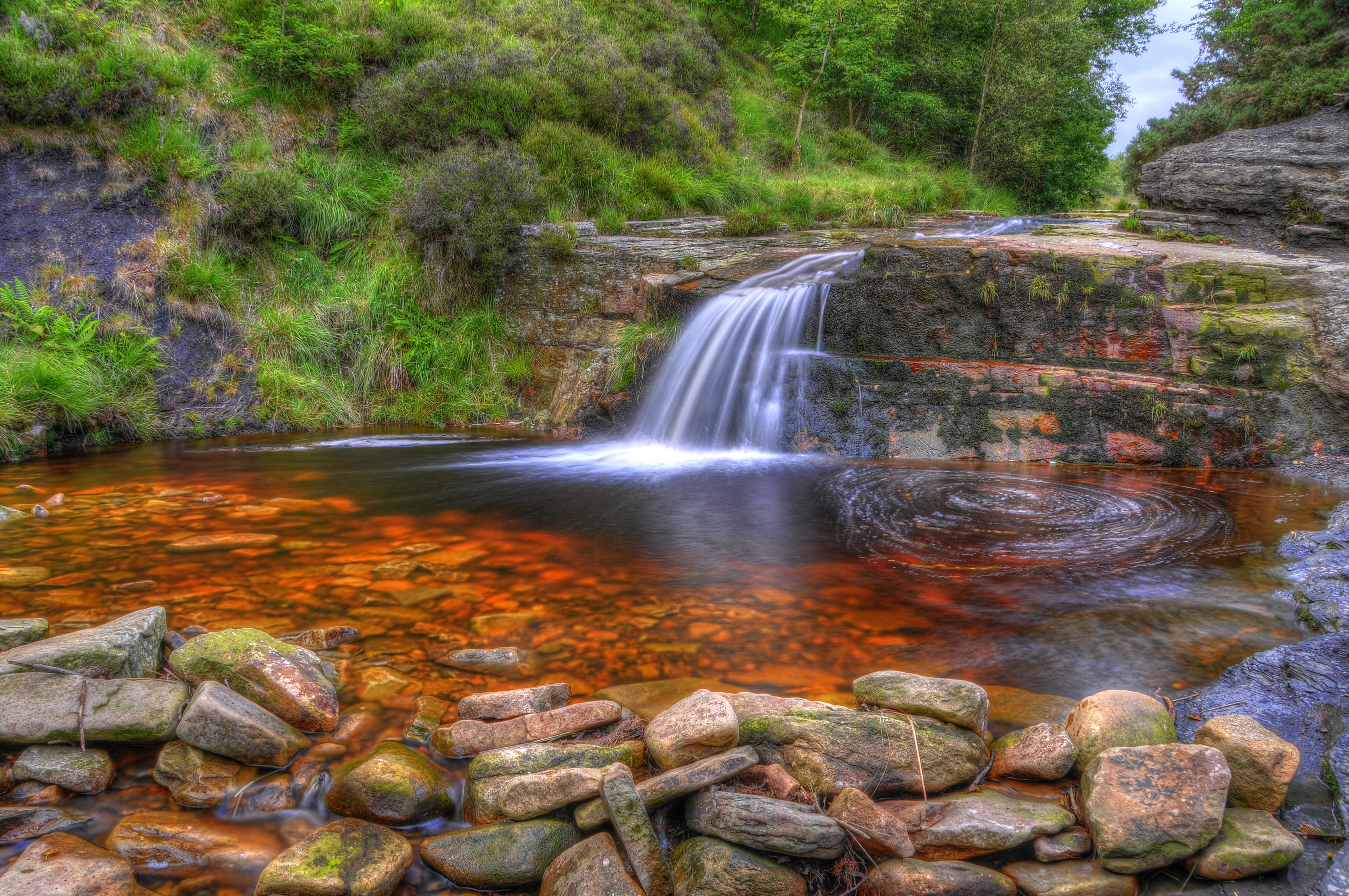 Free download wallpaper Nature, Waterfalls, Waterfall, Earth, Stream on your PC desktop