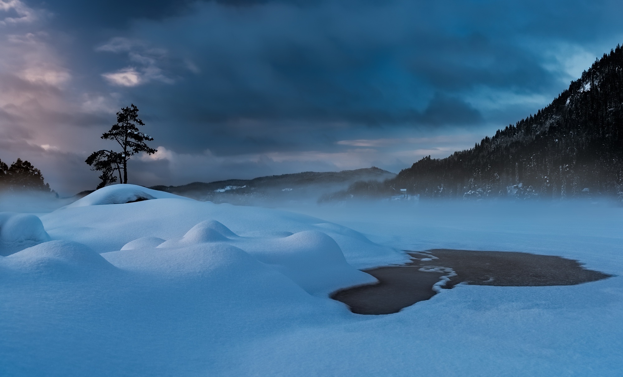 Baixe gratuitamente a imagem Paisagem, Inverno, Natureza, Neve, Nuvem, Terra/natureza na área de trabalho do seu PC