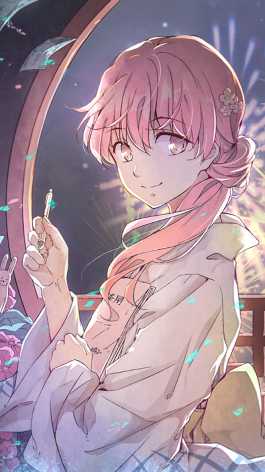 Handy-Wallpaper Animes, Yukata, Shouko Nishimiya, Koe No Katachi kostenlos herunterladen.