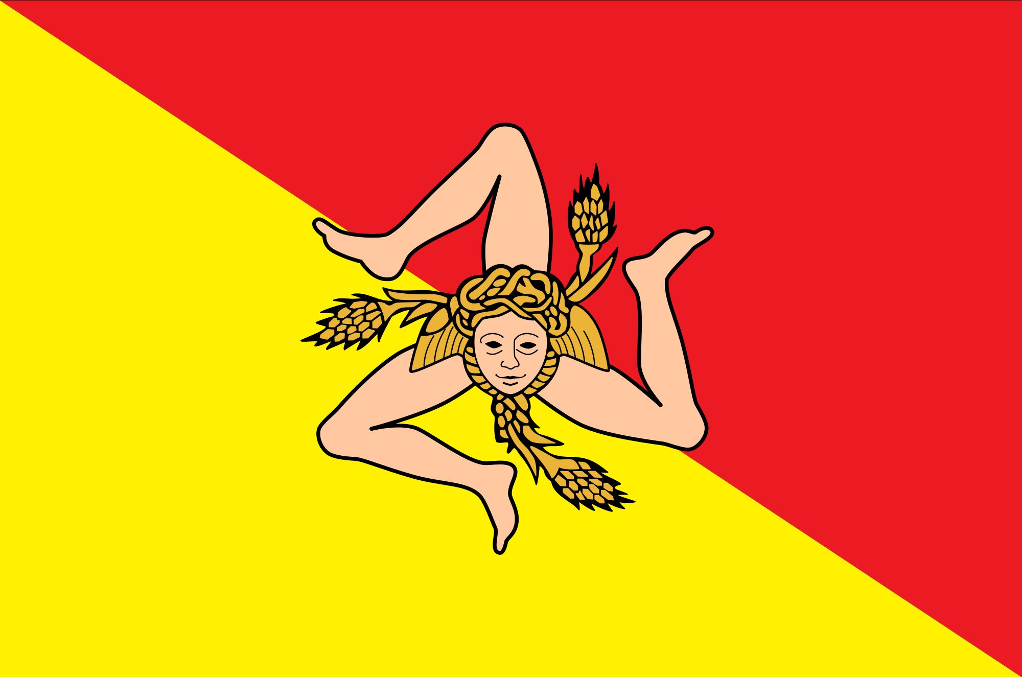 Flag Of Sicily HD Mobile