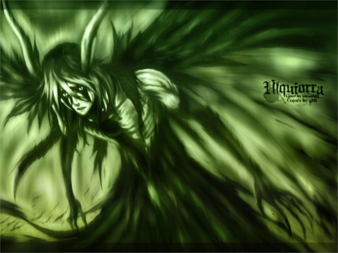 Handy-Wallpaper Bleach, Animes, Ulquiorra Cifer kostenlos herunterladen.