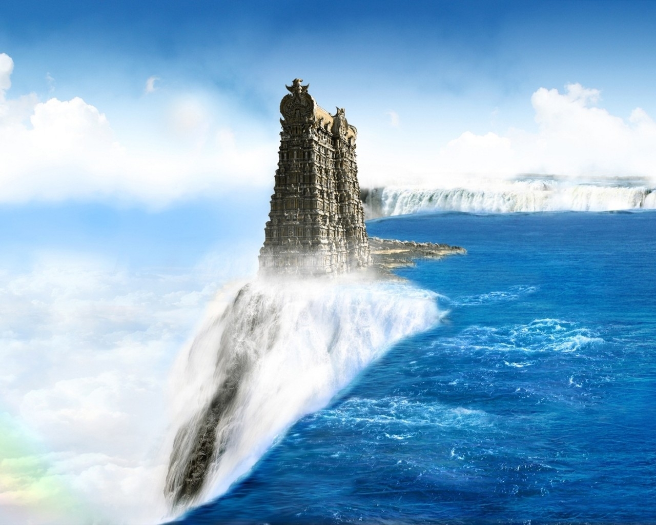 Free download wallpaper Fantasy, Castle on your PC desktop